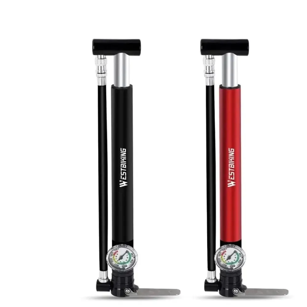 130psi Bike Pump with Pressure Guage