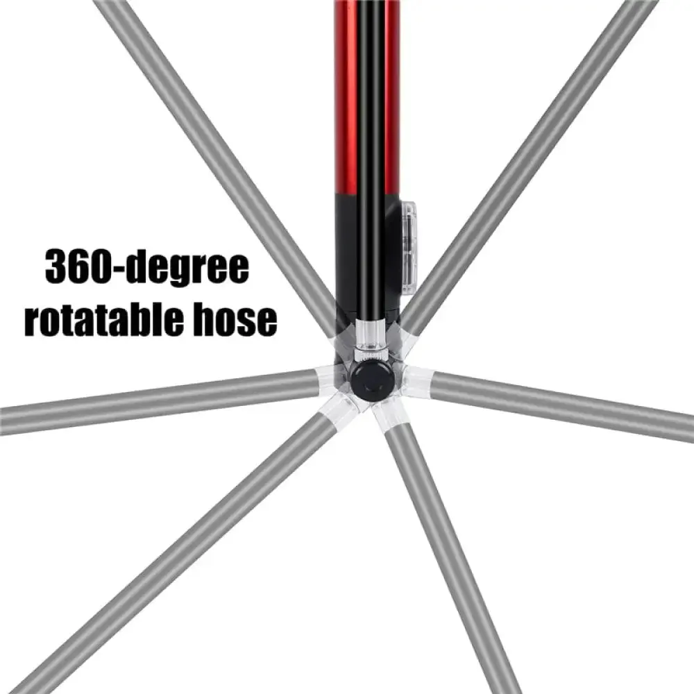 130psi Bike Pump with Pressure Guage