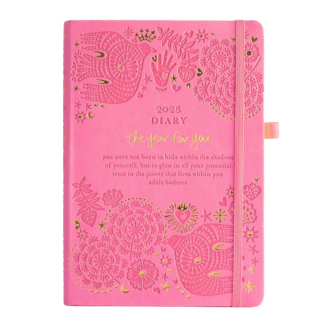 2025 Diary Planner | The Year for You - Rose Quartz Pink