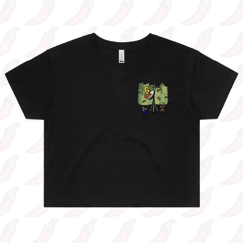 5G Zombie 📡🧟‍♂️ - Women's Crop Top