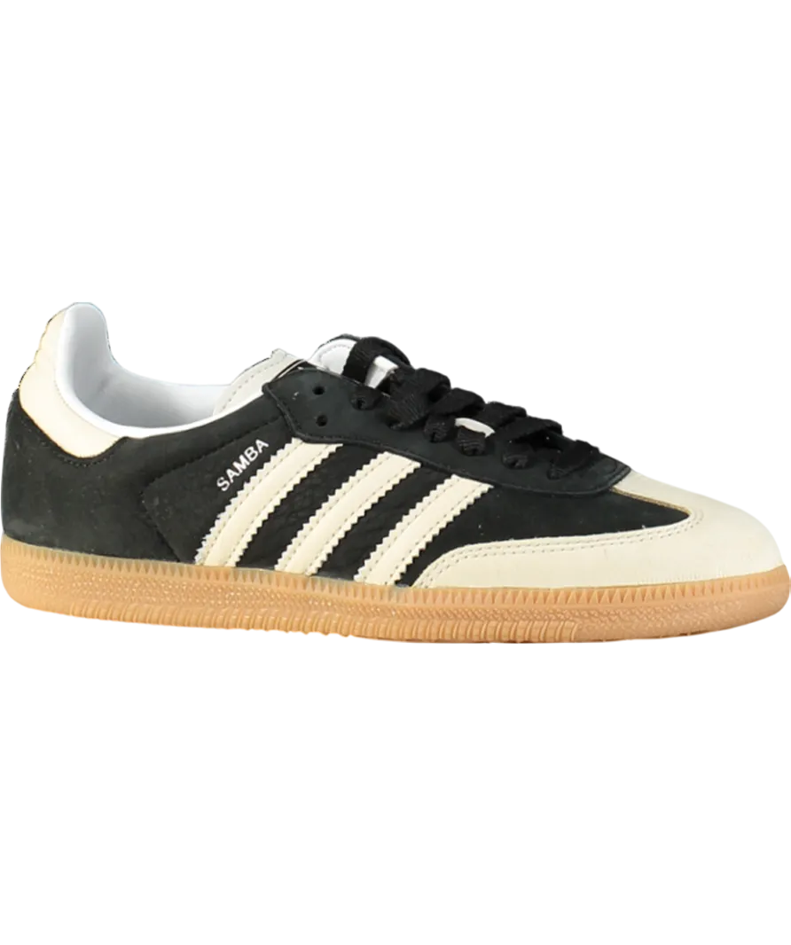 adidas Black / Wonder White Samba Og Trainers UK 4.5 EU 37.5 