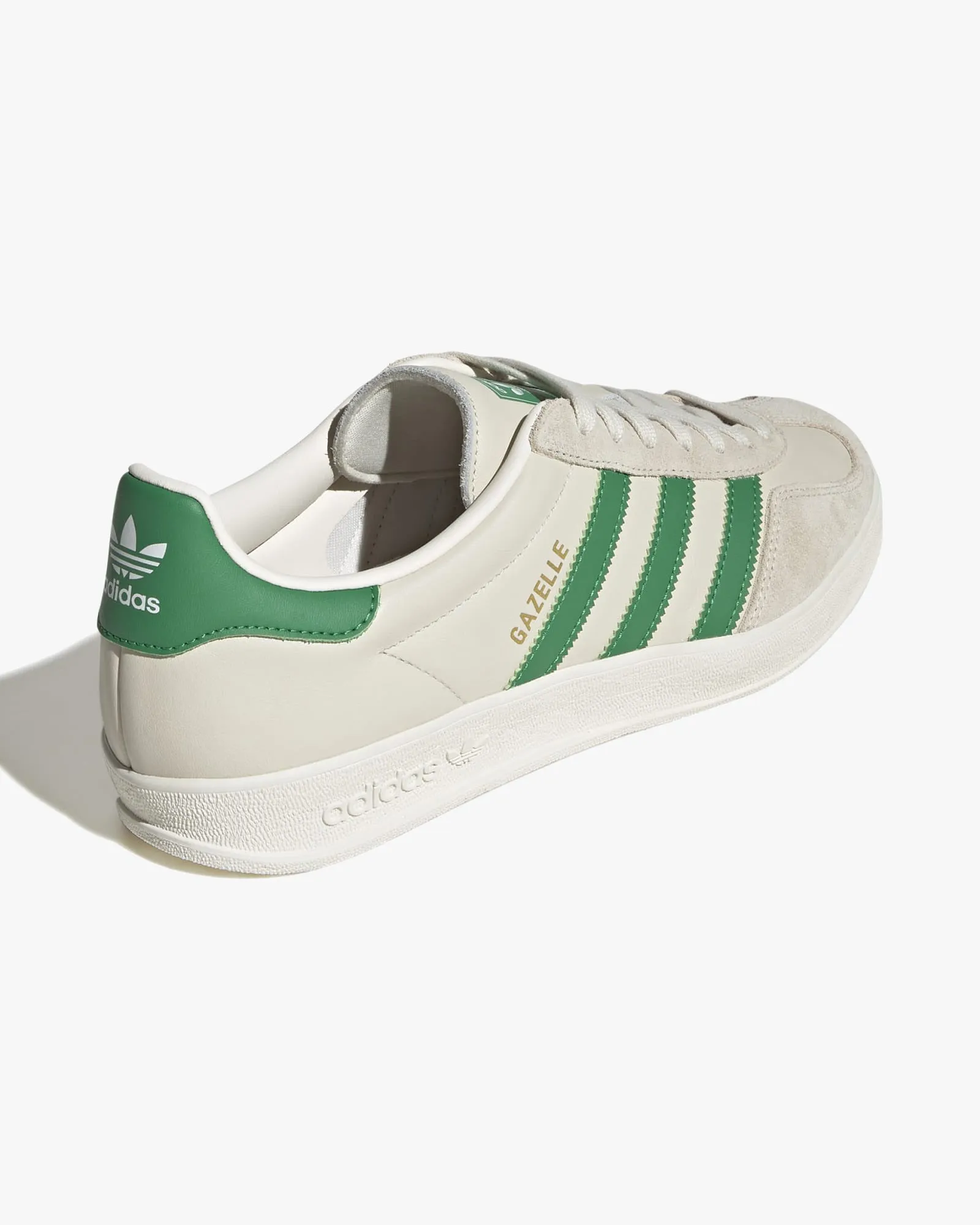 Adidas Gazelle Indoor - Chalk White / Green / Wonder White