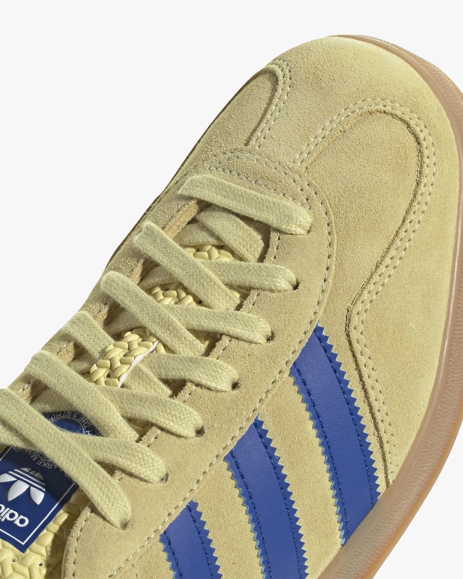 Adidas Gazelle Indoor - Powder Yellow / Royal Blue / Cloud White