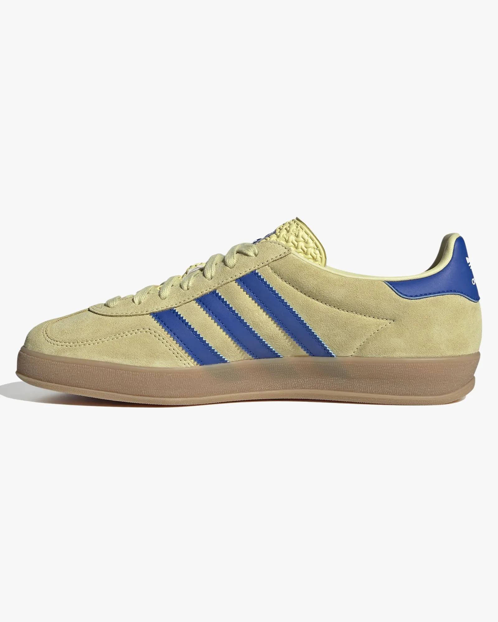 Adidas Gazelle Indoor - Powder Yellow / Royal Blue / Cloud White