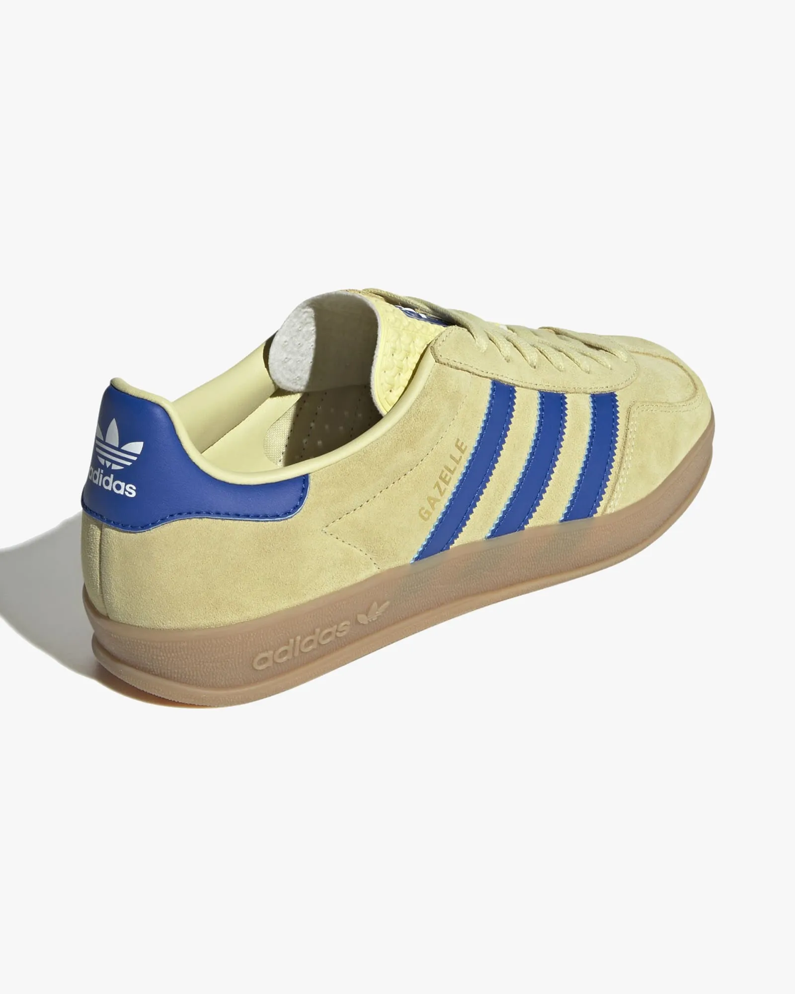 Adidas Gazelle Indoor - Powder Yellow / Royal Blue / Cloud White