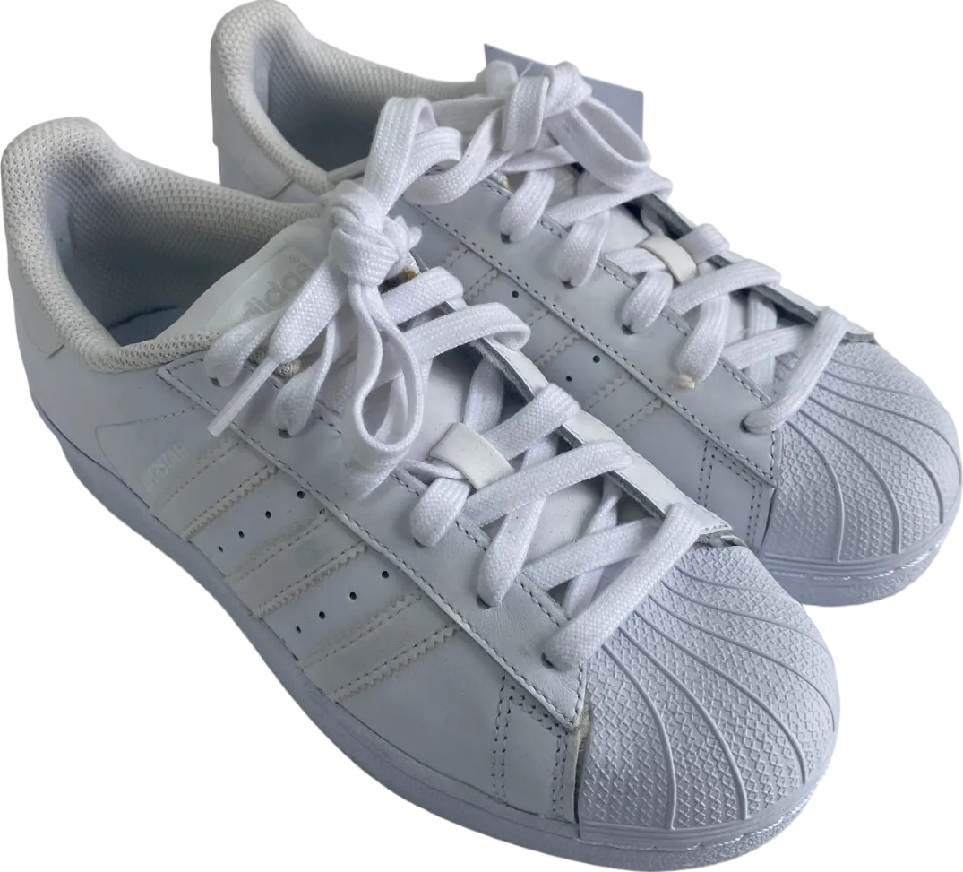 adidas White Superstar Trainers UK 3 EU 36 👠