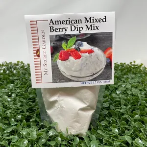American Mixed Berry Dip Mix