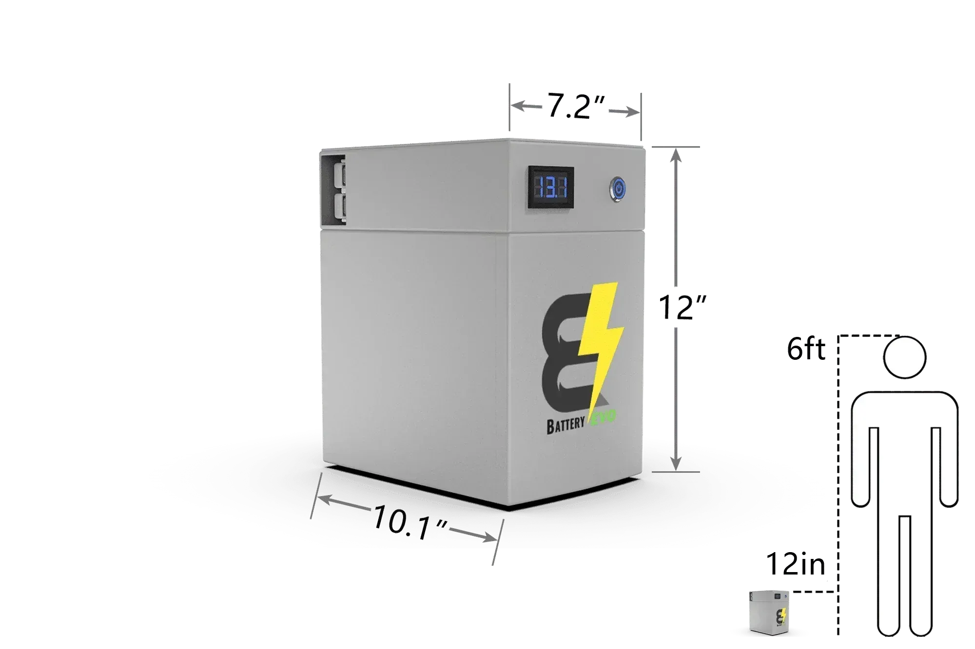 BatteryEVO 12V OWL Max 2 3X Inverter Kit (690Ah - 9 kWh | 3kW Inverter)