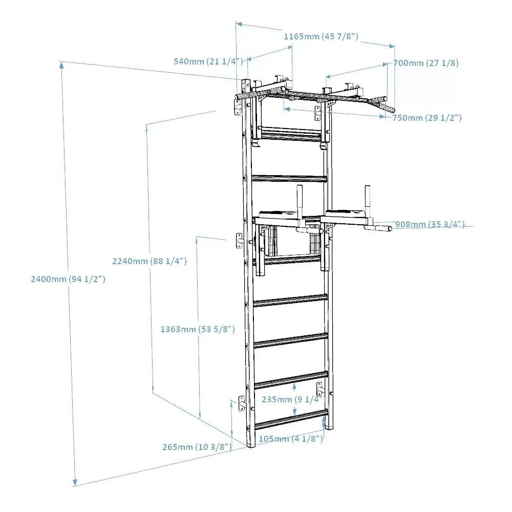 BenchK Stall Bar 732B