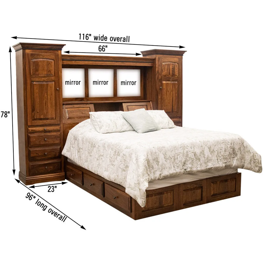 Bookcase Unit Bed
