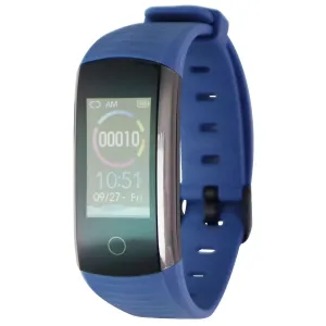 BTMAGIC Activity Tracker   Heart Rate Waterproof Wristband - Black & Blue