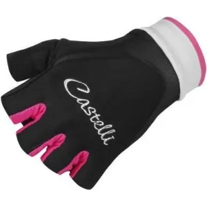 Castelli Women's Perla Gloves - Black Pink
