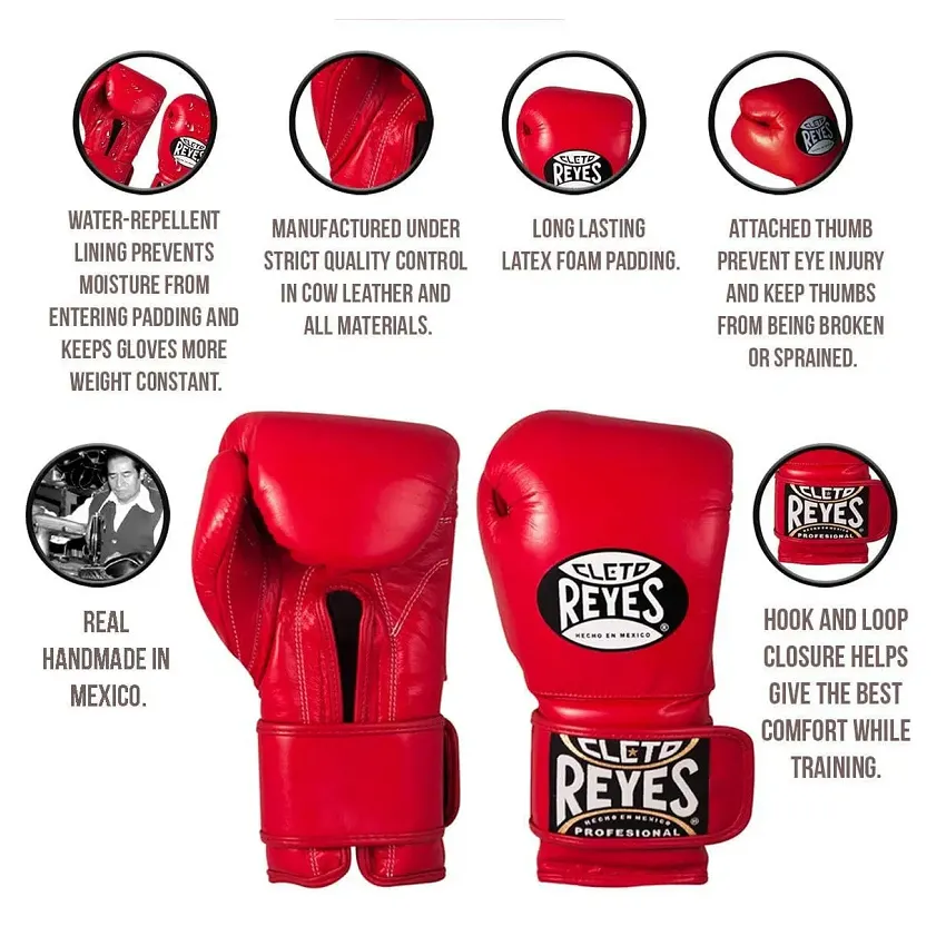 Cleto Reyes Training Boxing Gloves Black