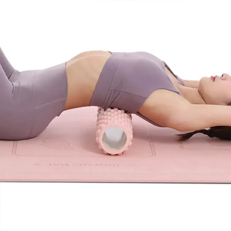 Deep Tissue Foam Roller for Muscle Relief and Self Massage Ideal for Yoga Pilates and Exercise