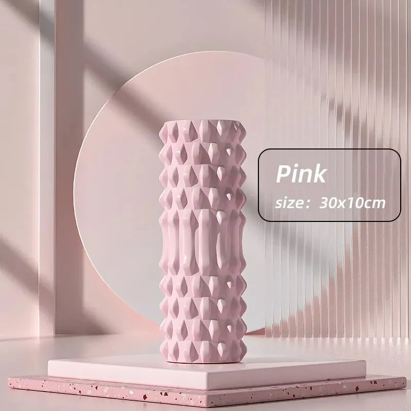 Deep Tissue Foam Roller for Muscle Relief and Self Massage Ideal for Yoga Pilates and Exercise