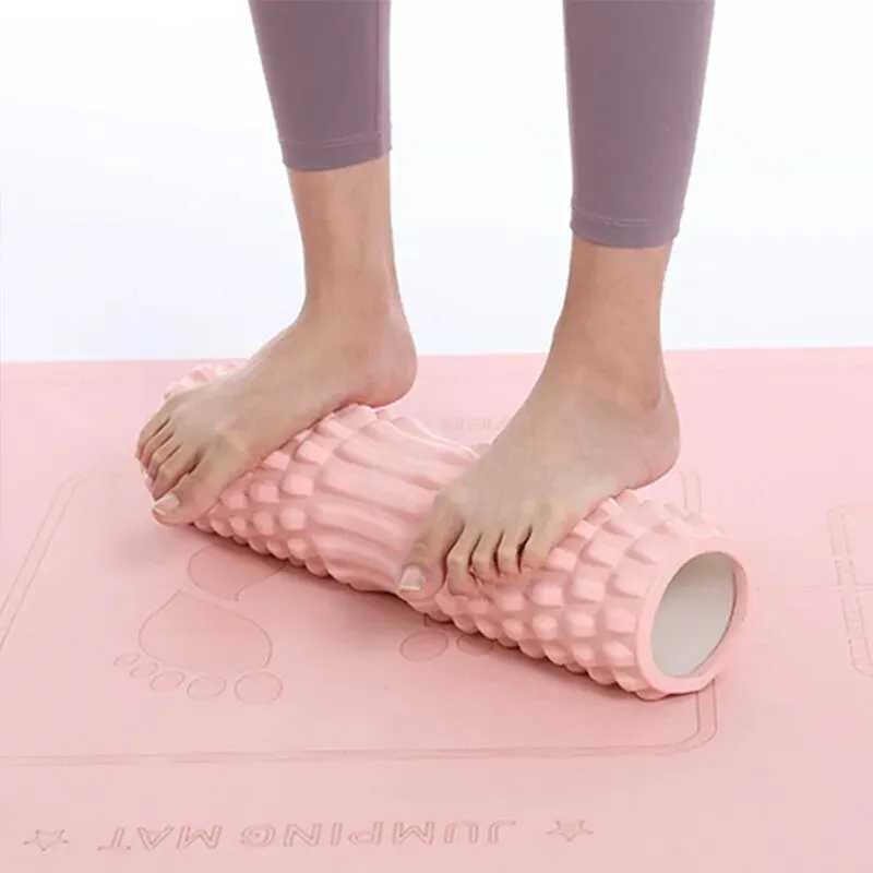 Deep Tissue Foam Roller for Muscle Relief and Self Massage Ideal for Yoga Pilates and Exercise