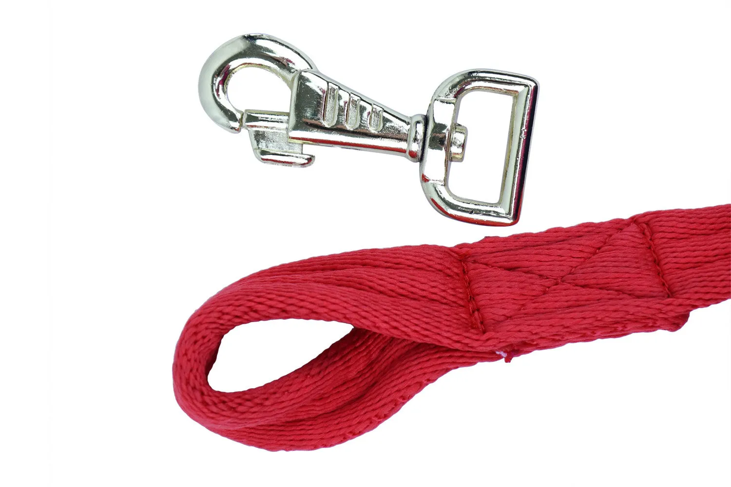 Derby Originals 7’ and 10’ Premium Softgrip Cotton Lead Ropes Lot of 2 with Replaceable Snap