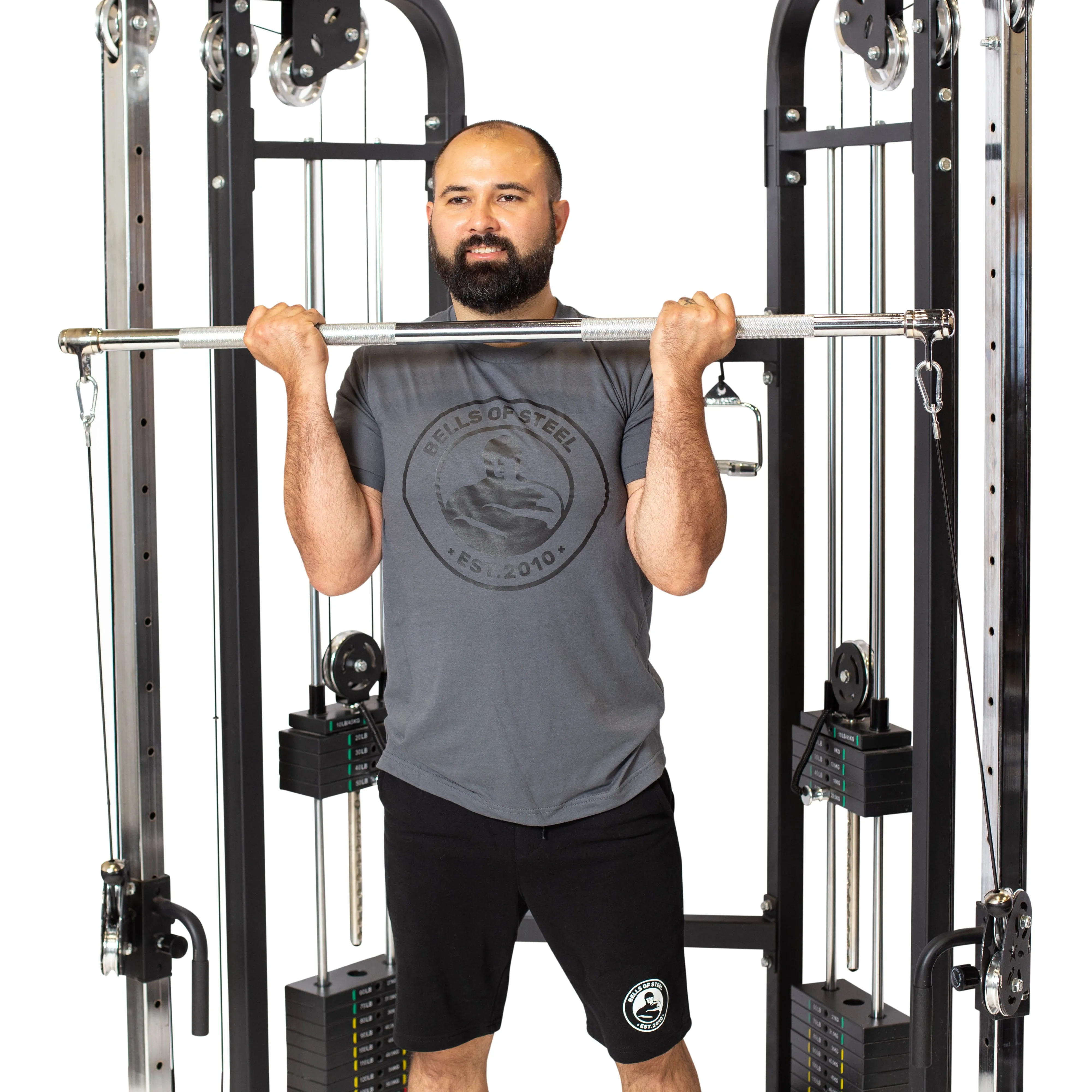 Double Hook Straight Bar Cable Attachment