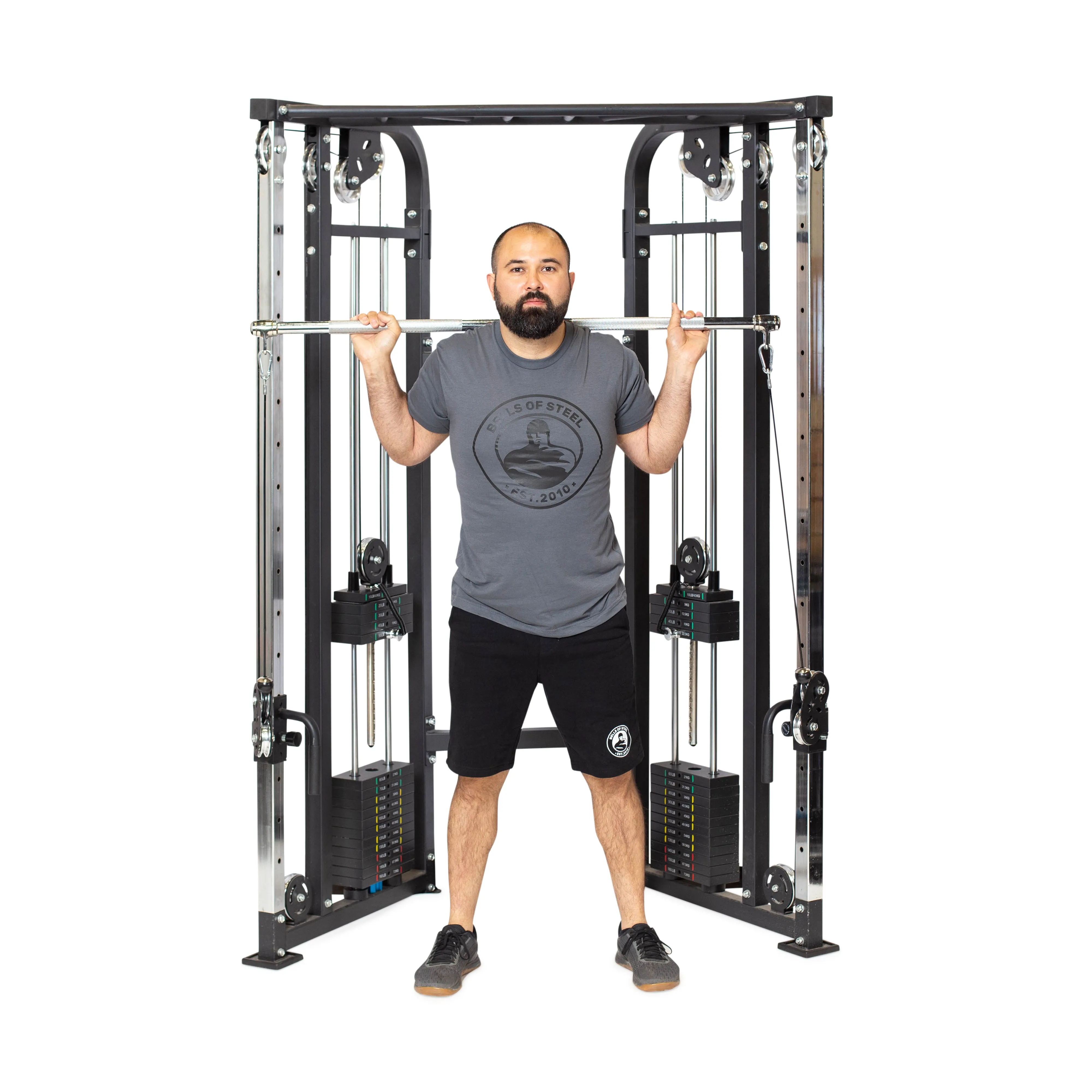 Double Hook Straight Bar Cable Attachment