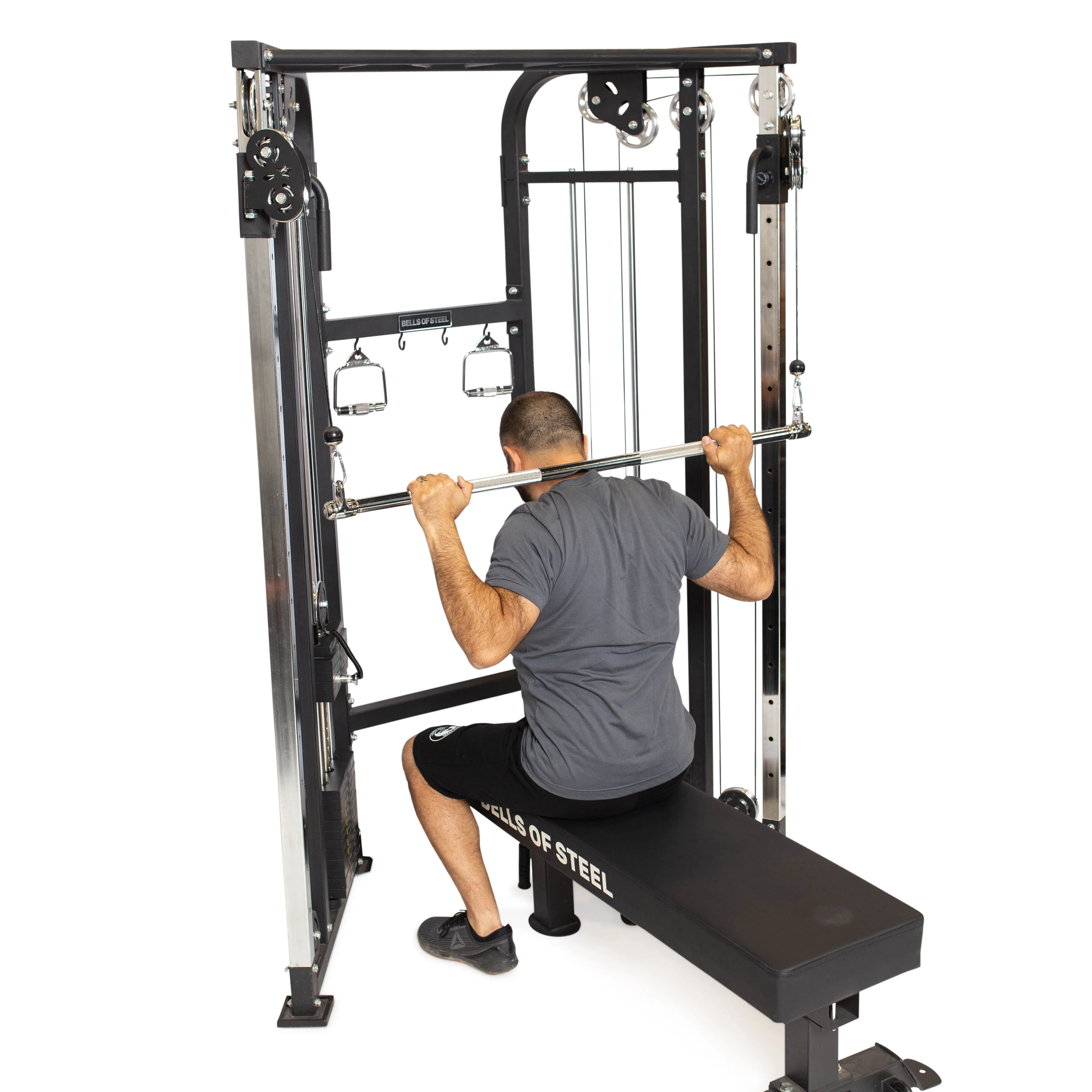 Double Hook Straight Bar Cable Attachment