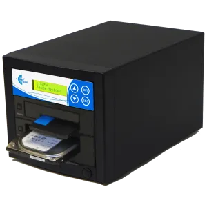 EZ Dupe 1 to 1 SATA Hard Drive / SSD Duplicator & Sanitizer -  HDD Cloner 36GB/Min