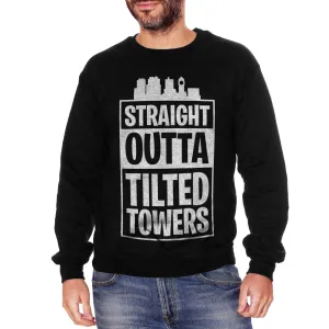 Felpa Girocollo Straight Outta Tilted Towers - SOCIAL