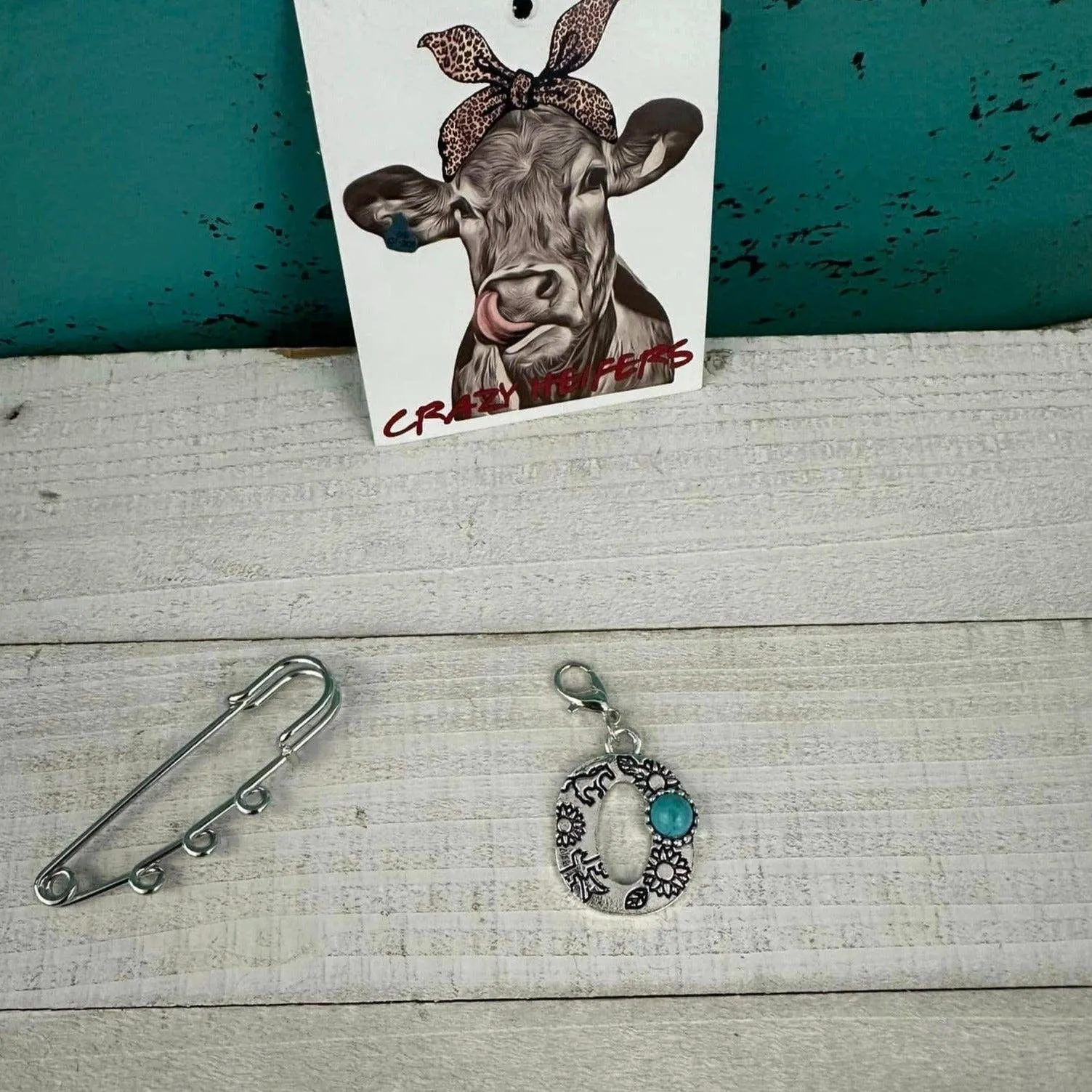Initial Clip-on Charms: H