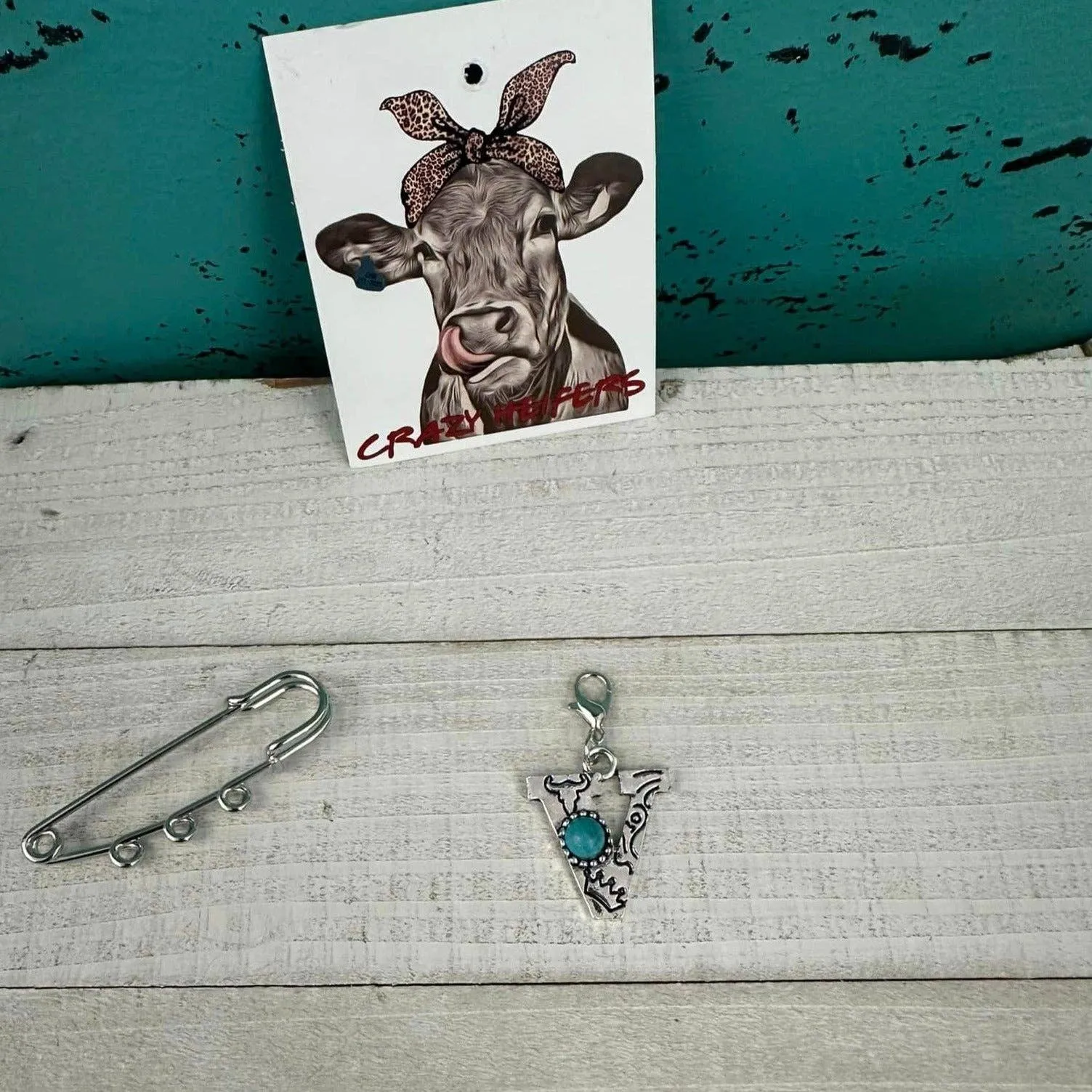 Initial Clip-on Charms: H