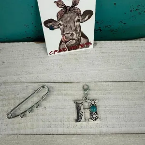 Initial Clip-on Charms: H
