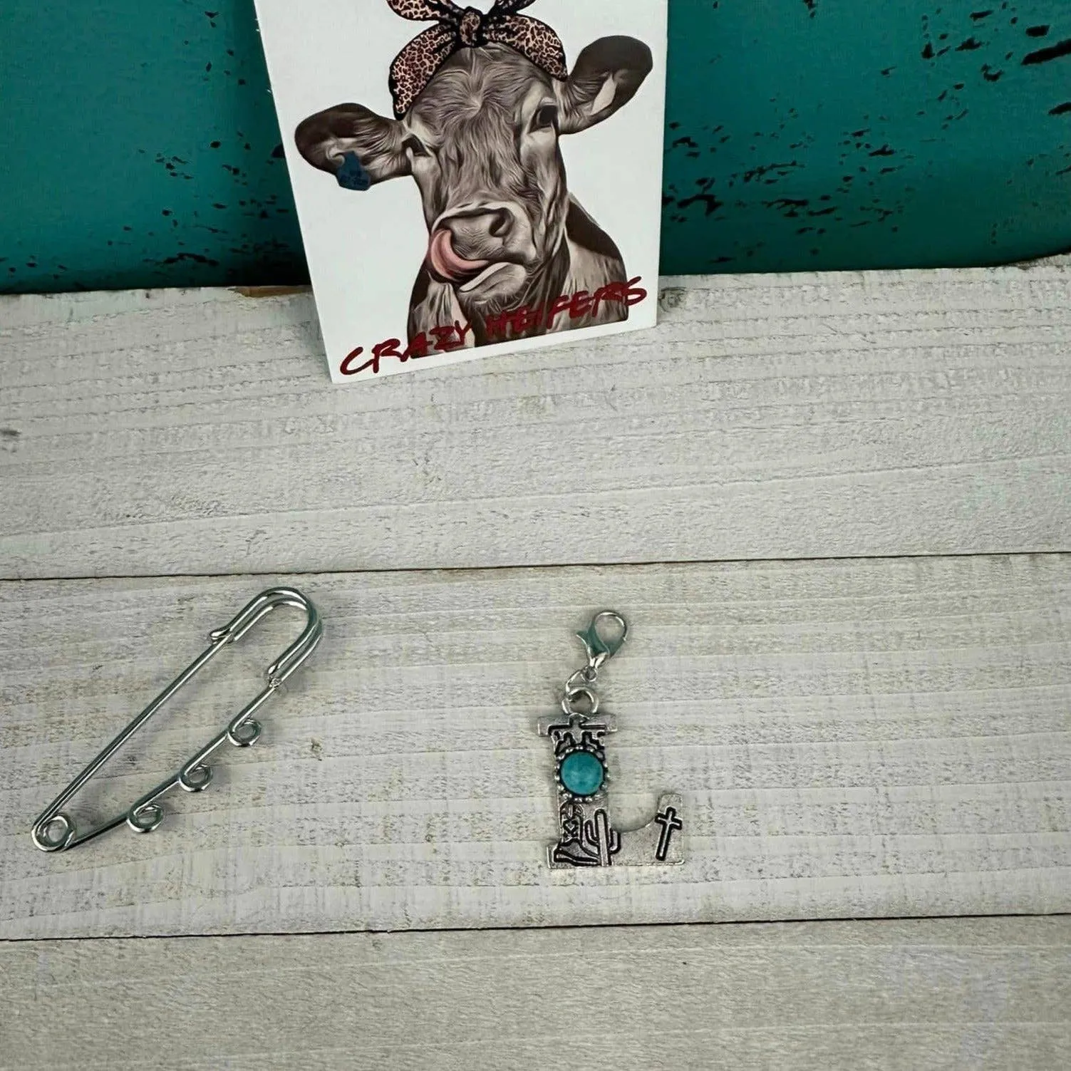 Initial Clip-on Charms: H