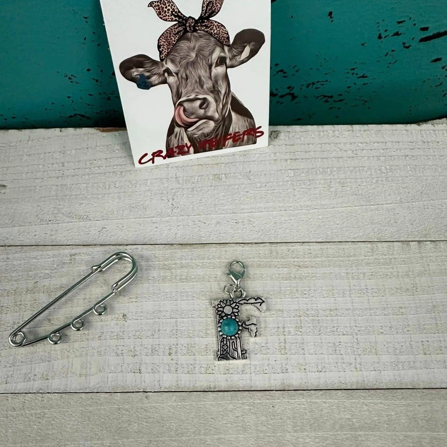 Initial Clip-on Charms: H