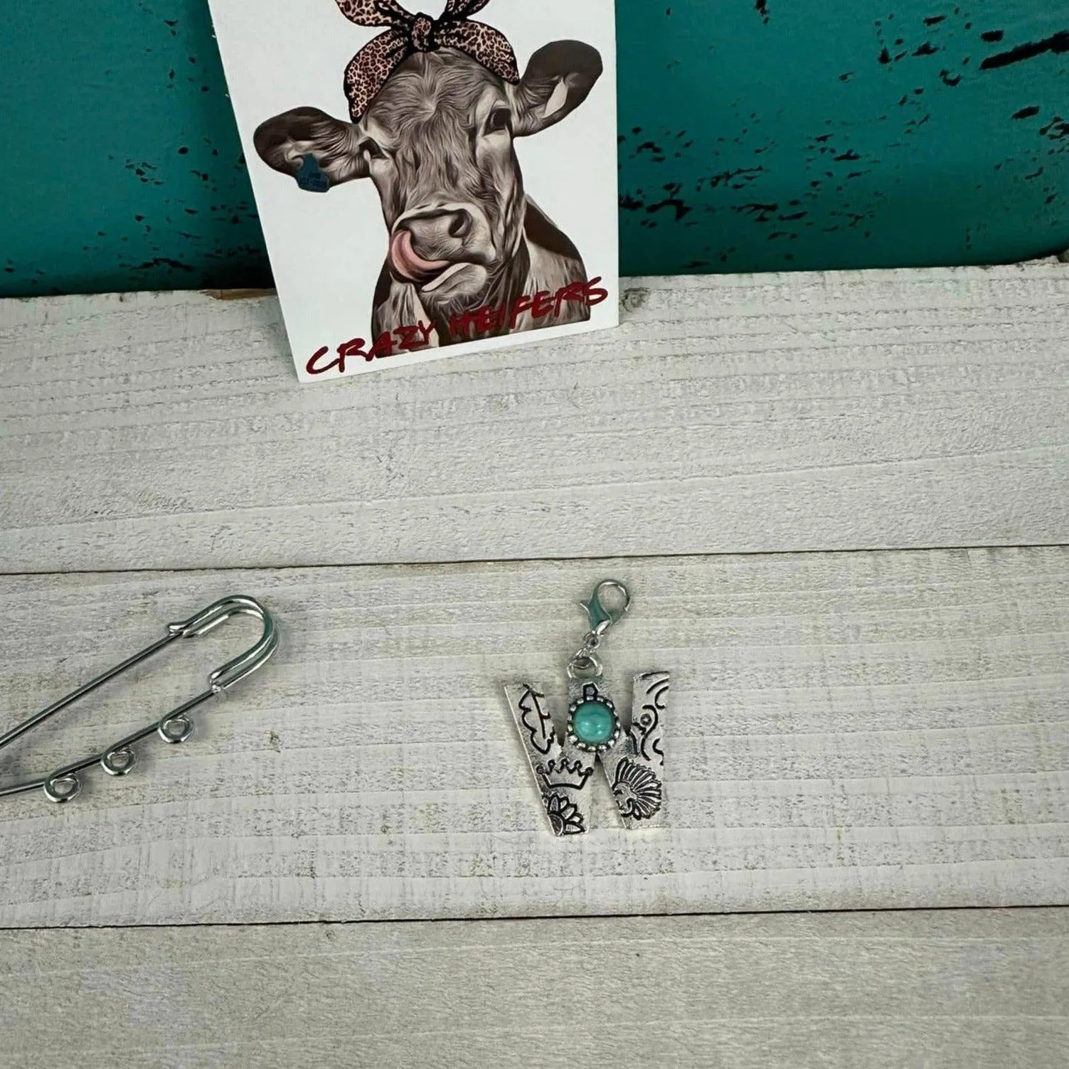 Initial Clip-on Charms: H