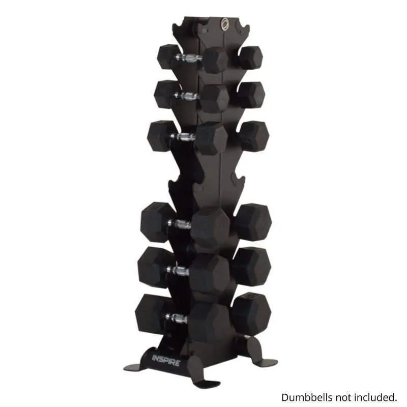 Inspire 8-Pair Vertical Dumbbell Rack