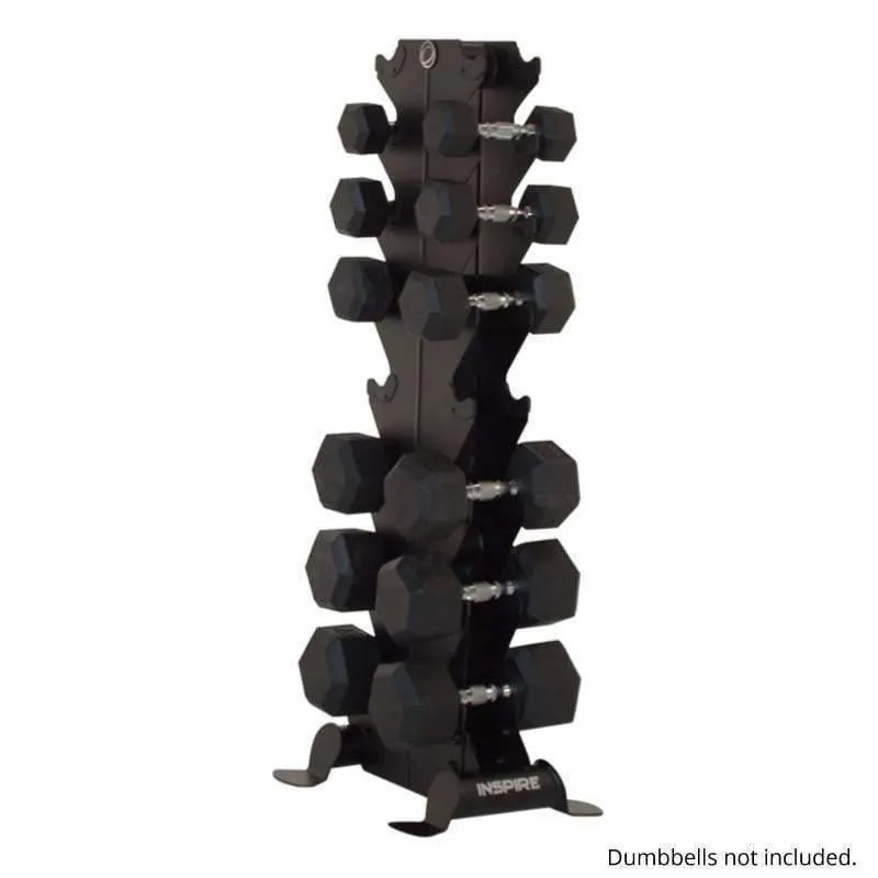 Inspire 8-Pair Vertical Dumbbell Rack