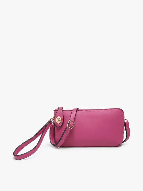 Kendall Twist Lock Crossbody/Wristlet