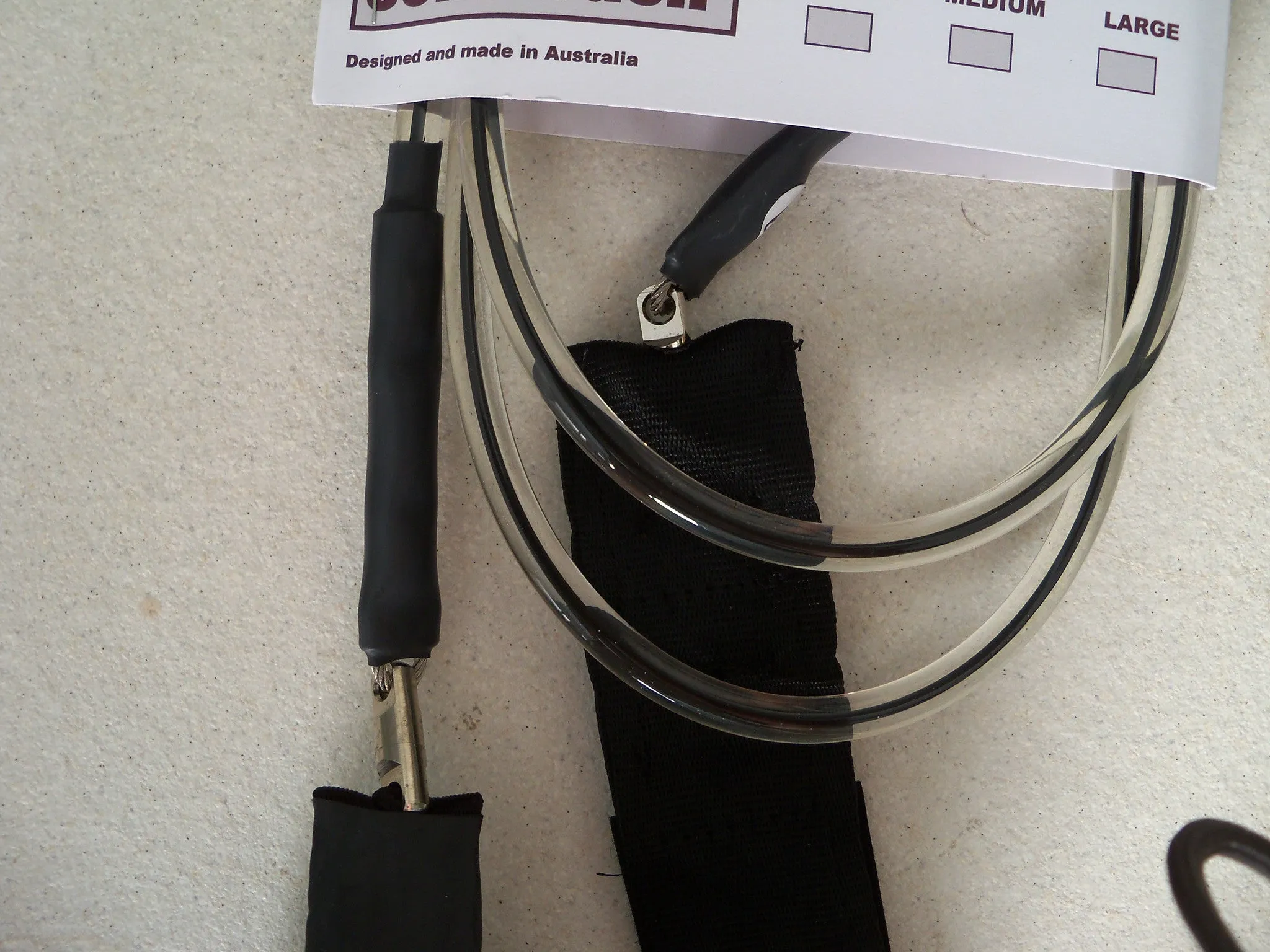 Leg ropes and leashes for Surfboards, hand boards and SUPs