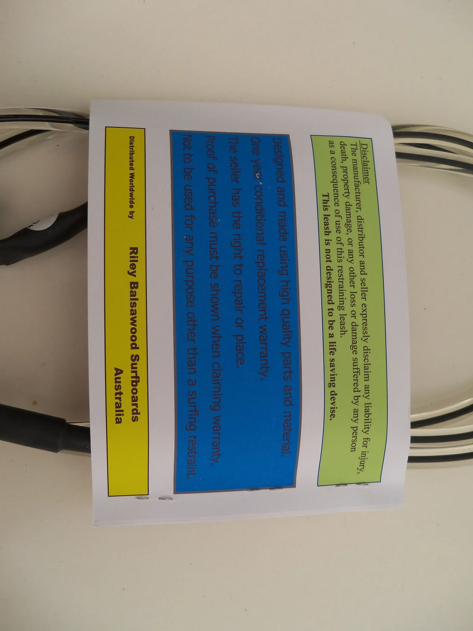 Leg ropes and leashes for Surfboards, hand boards and SUPs
