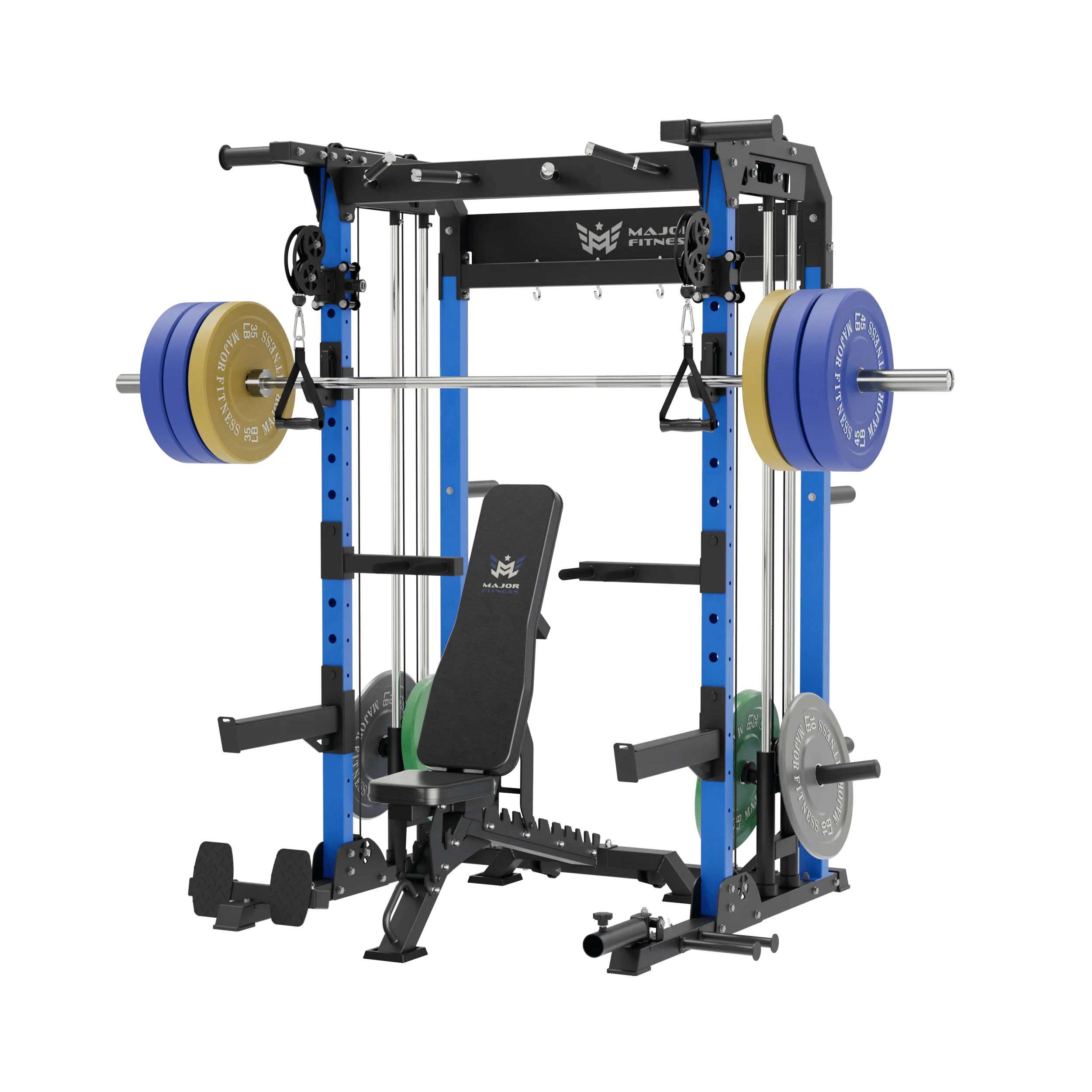 MAJOR FITNESS All-In-One Home Gym Power Rack Package F22