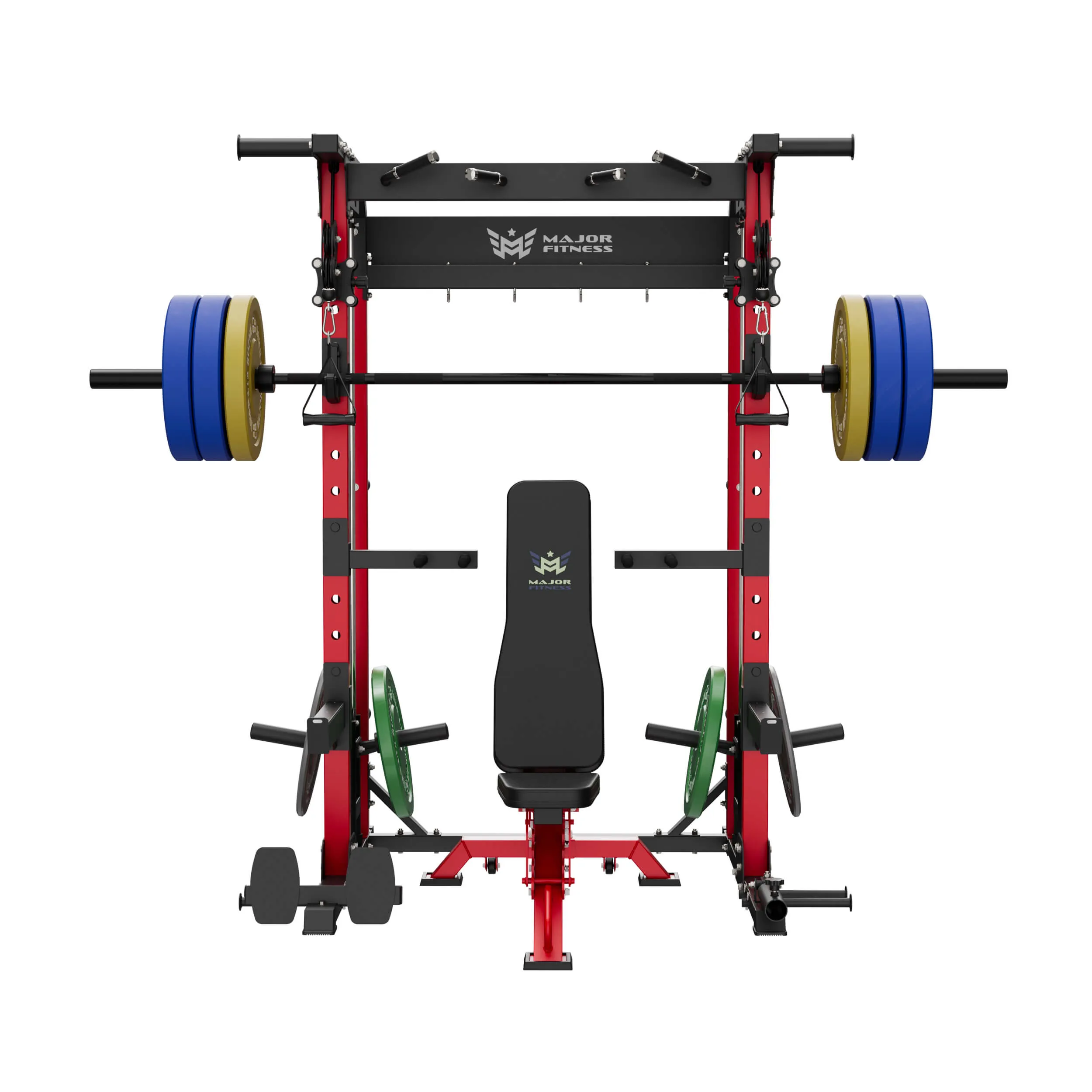 MAJOR FITNESS All-In-One Home Gym Power Rack Package F22