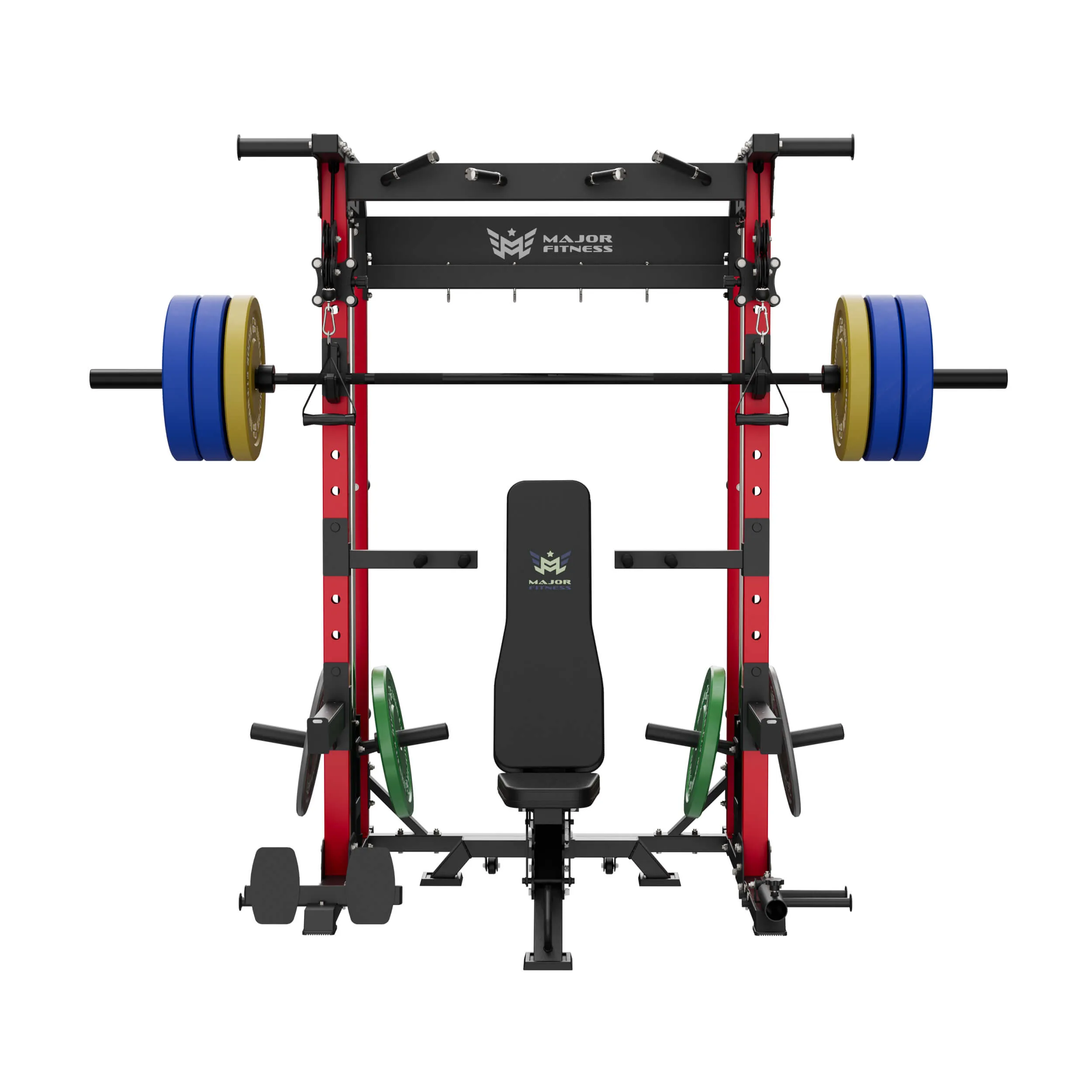 MAJOR FITNESS All-In-One Home Gym Power Rack Package F22
