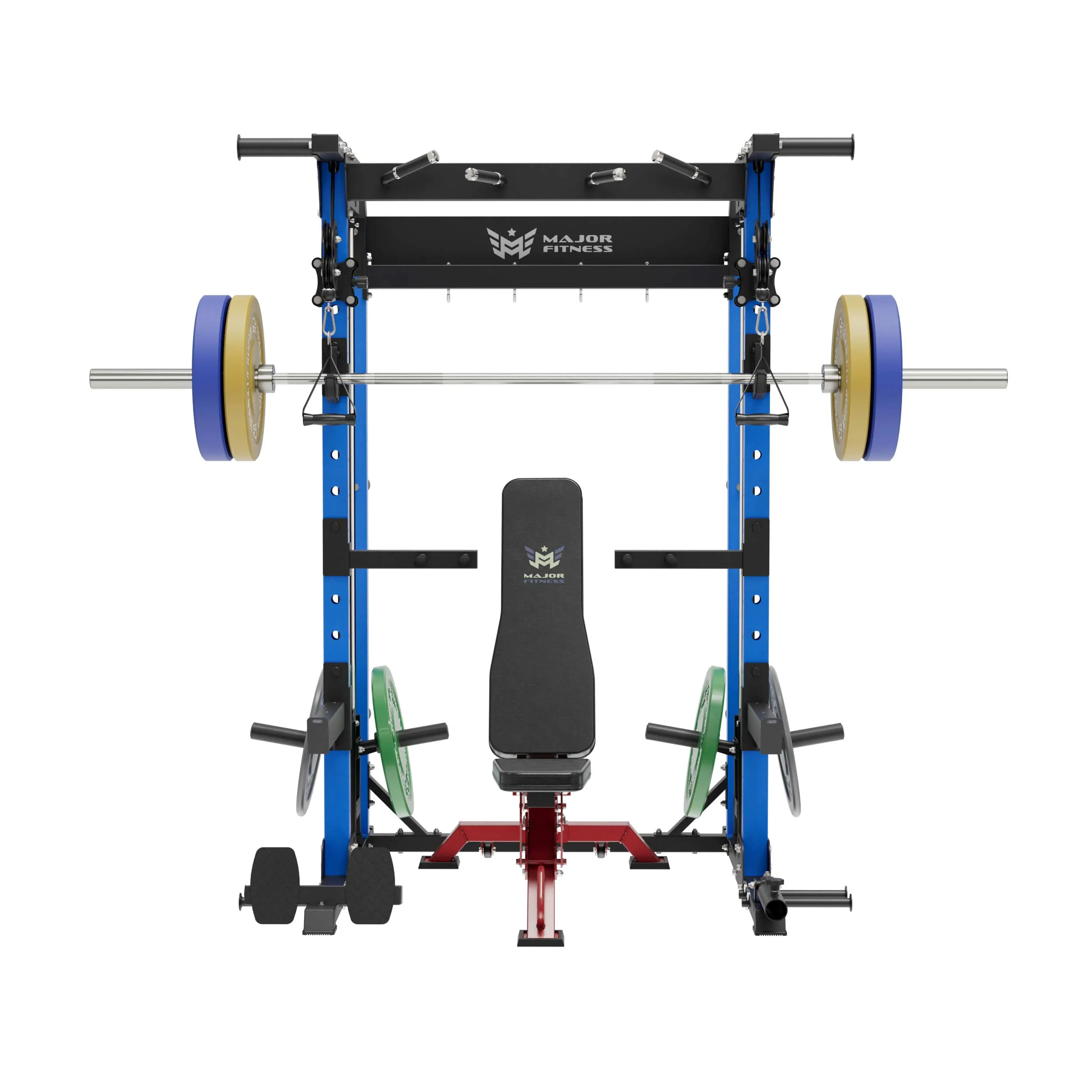 MAJOR FITNESS All-In-One Home Gym Power Rack Package F22