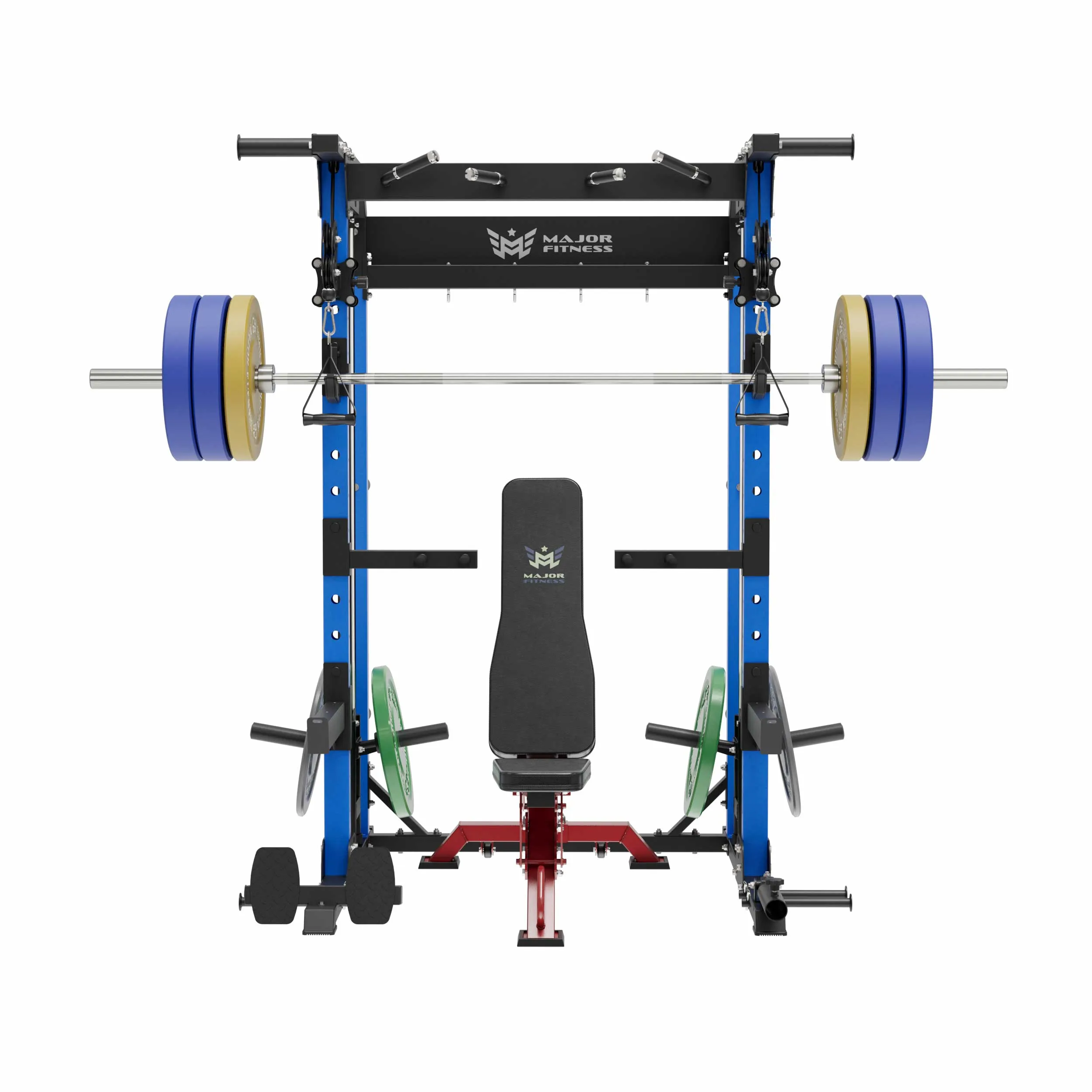 MAJOR FITNESS All-In-One Home Gym Power Rack Package F22