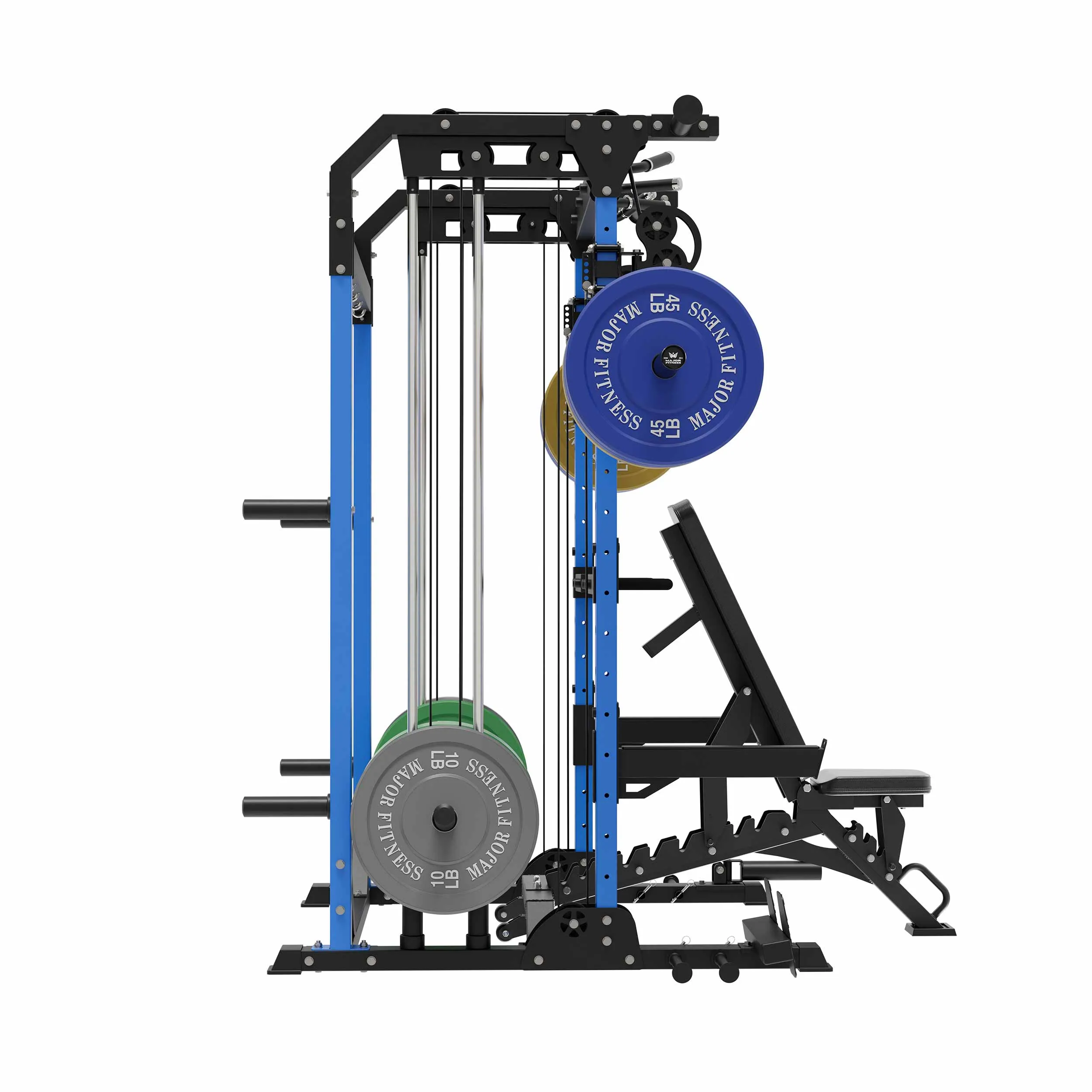MAJOR FITNESS All-In-One Home Gym Power Rack Package F22