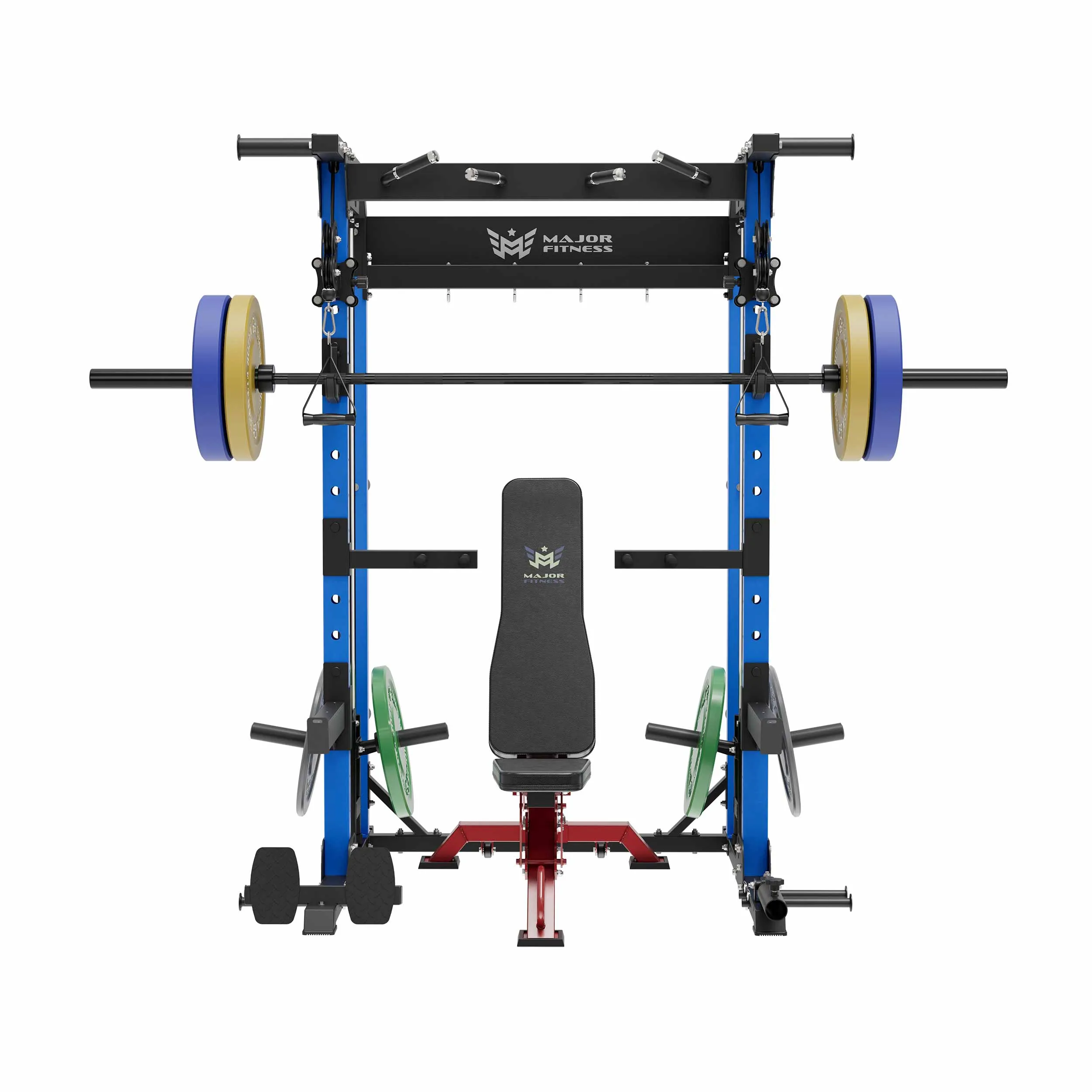 MAJOR FITNESS All-In-One Home Gym Power Rack Package F22