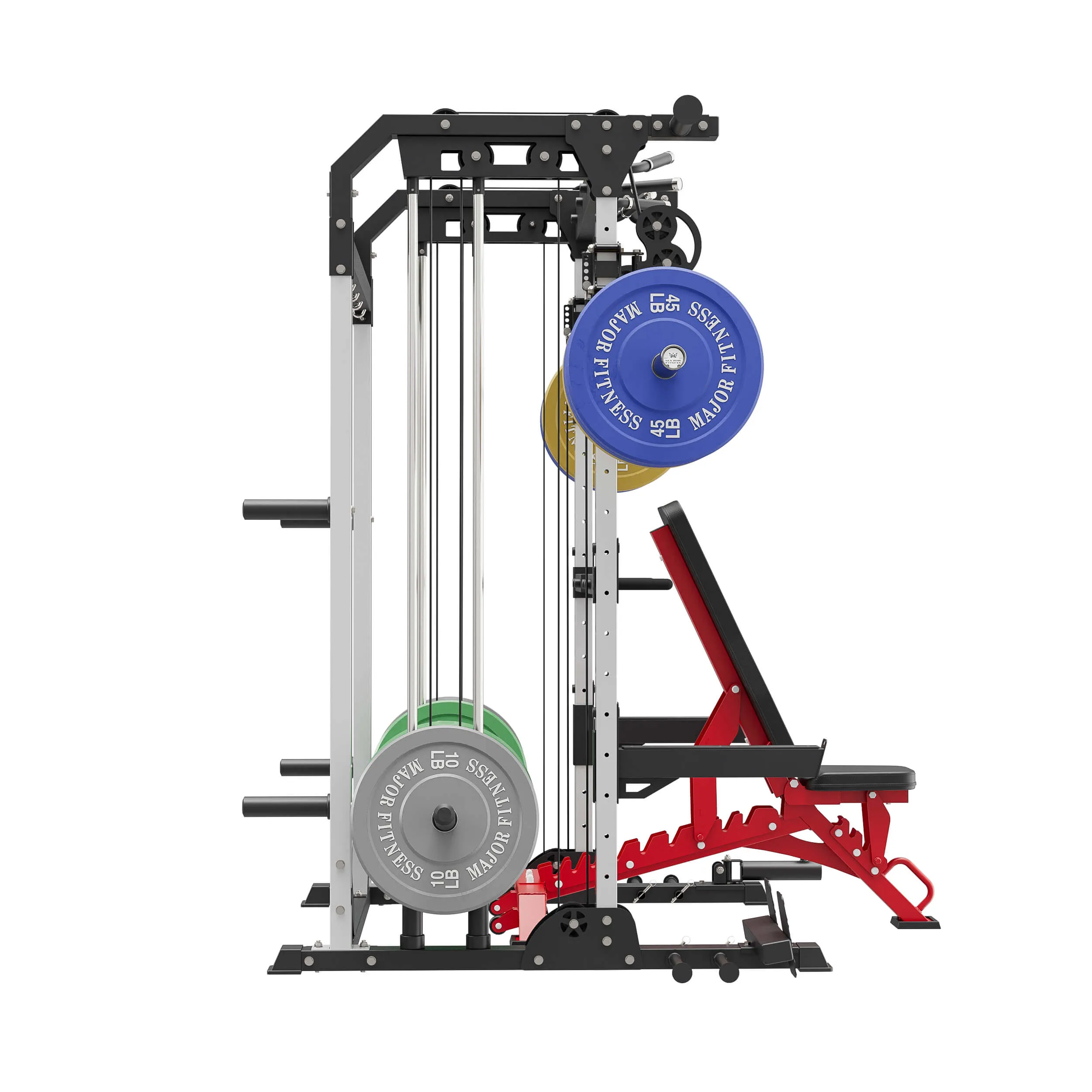 MAJOR FITNESS All-In-One Home Gym Power Rack Package F22