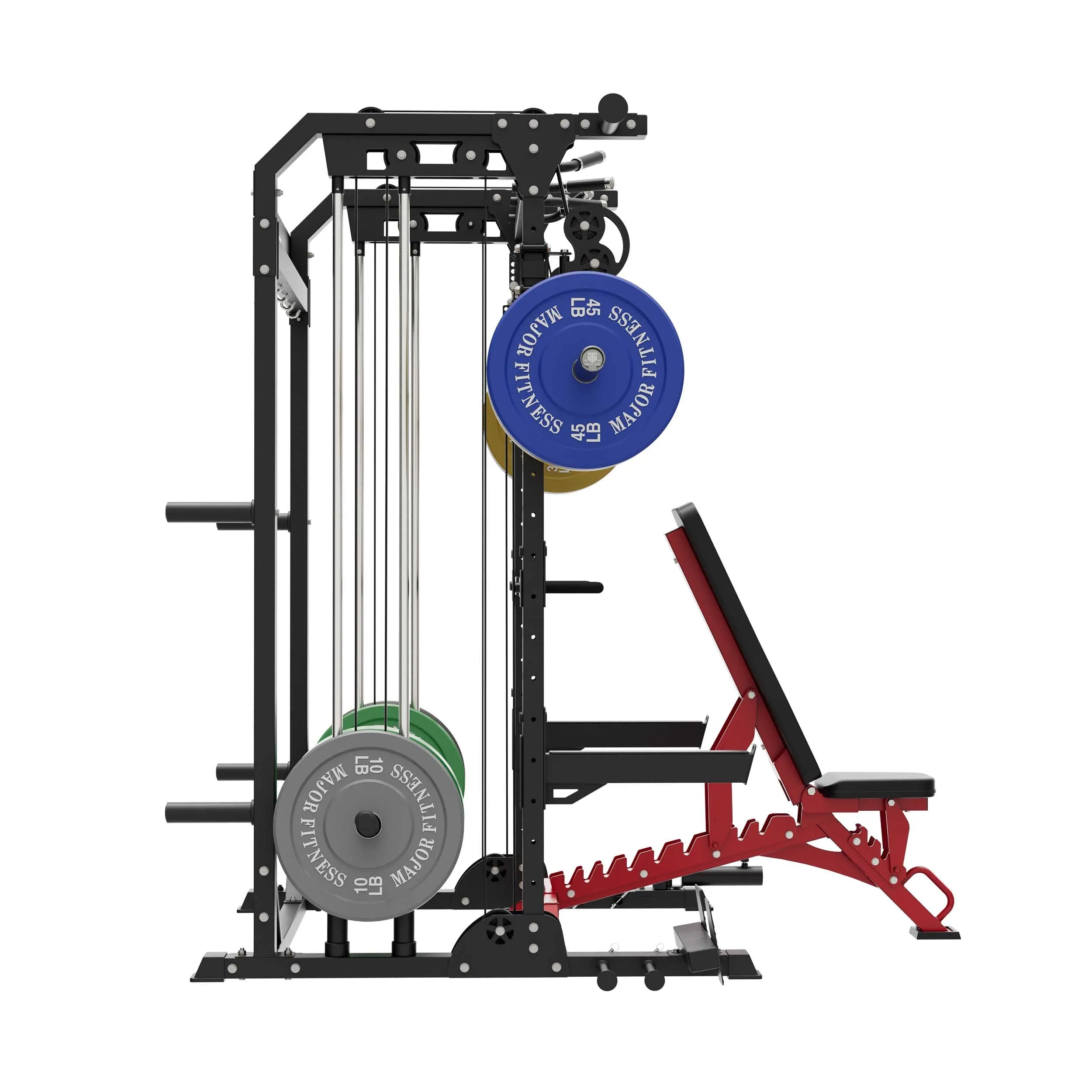 MAJOR FITNESS All-In-One Home Gym Power Rack Package F22