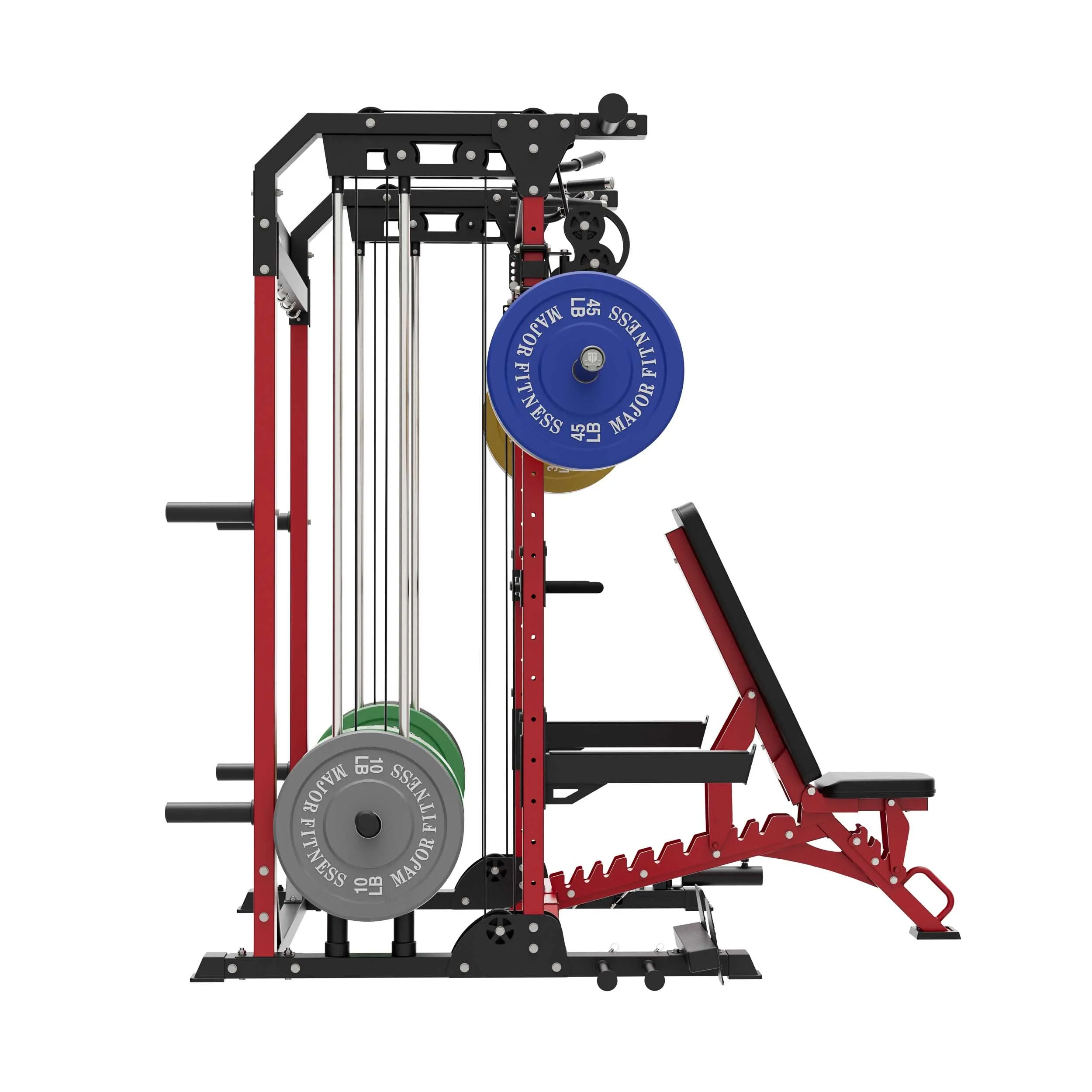 MAJOR FITNESS All-In-One Home Gym Power Rack Package F22
