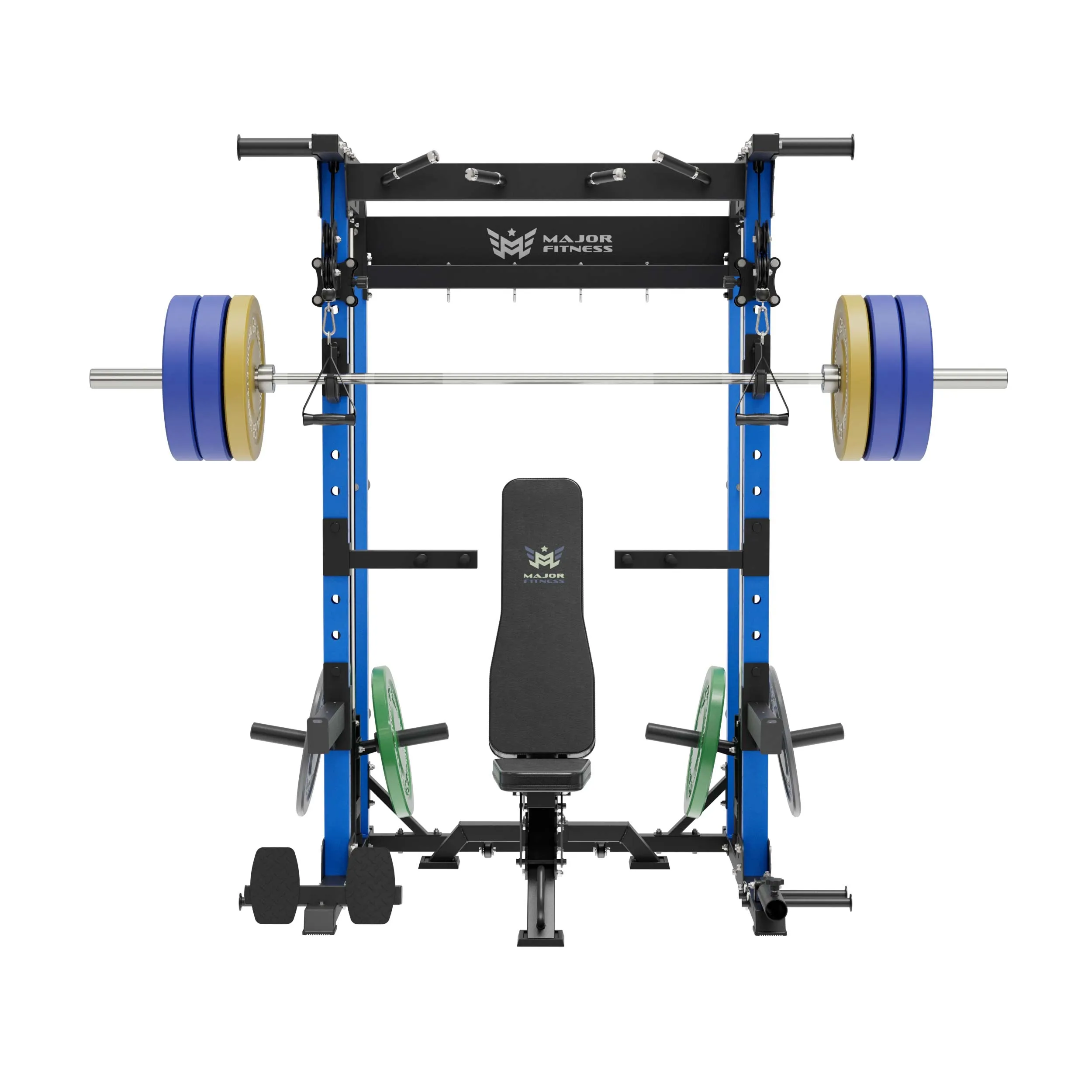 MAJOR FITNESS All-In-One Home Gym Power Rack Package F22