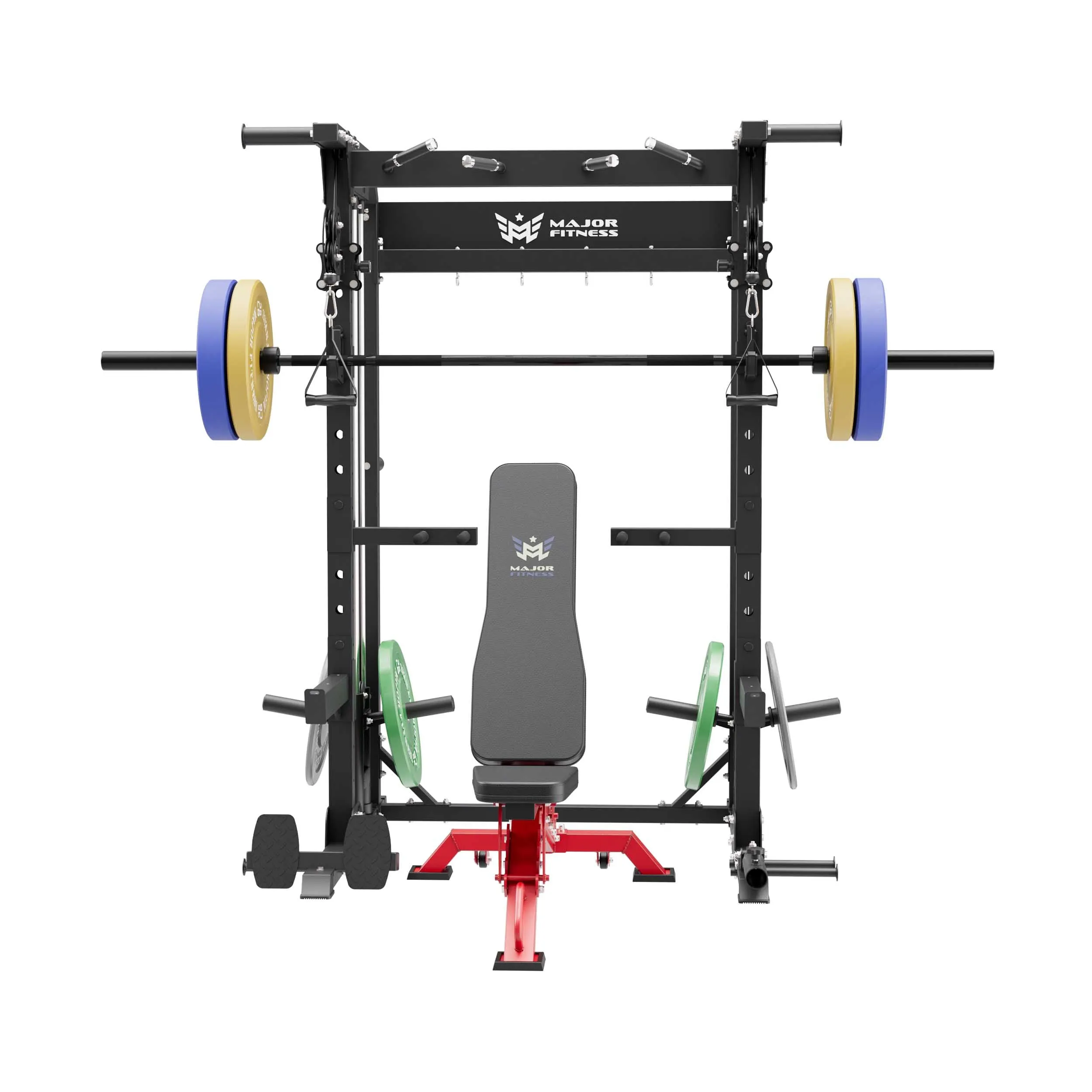MAJOR FITNESS All-In-One Home Gym Power Rack Package F22