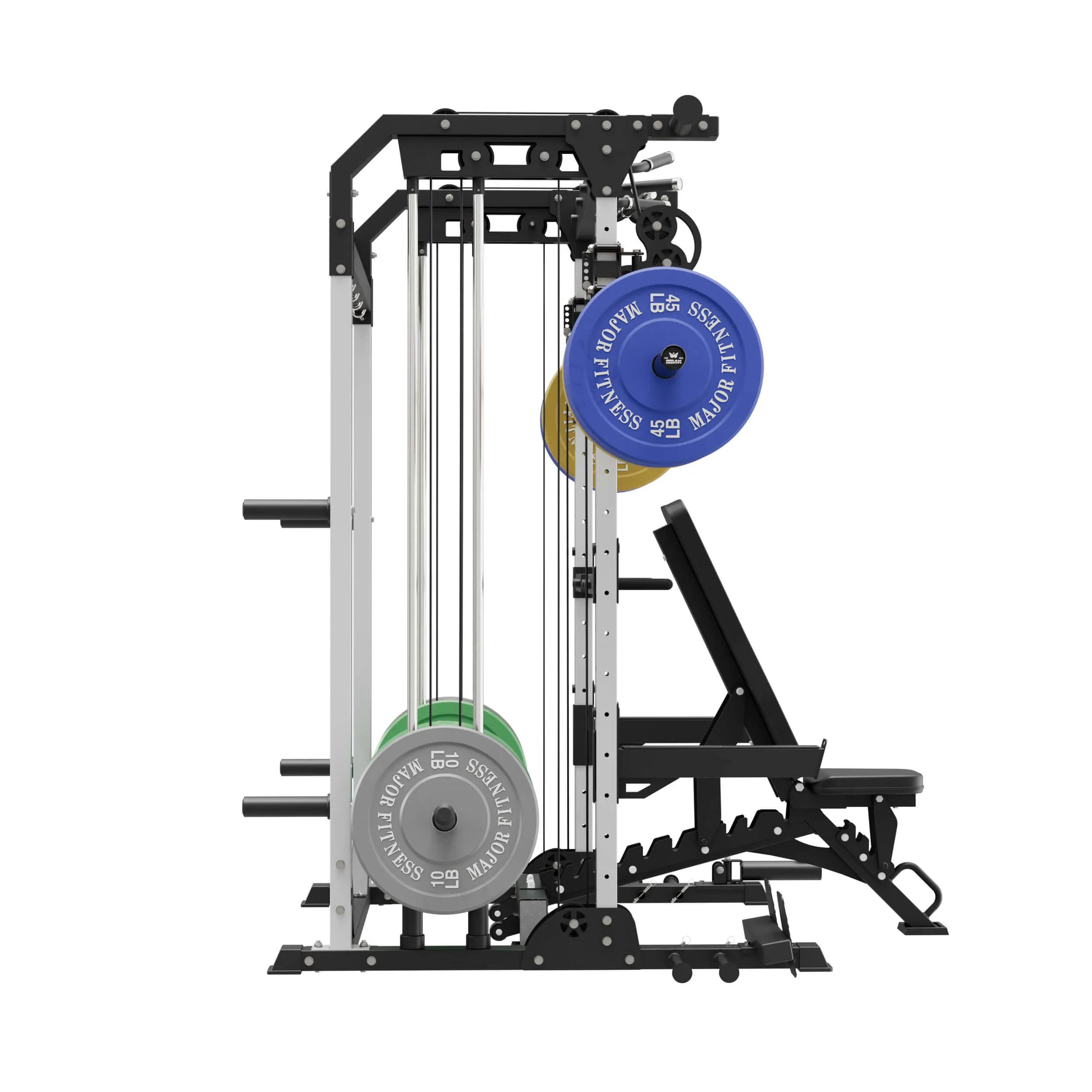 MAJOR FITNESS All-In-One Home Gym Power Rack Package F22